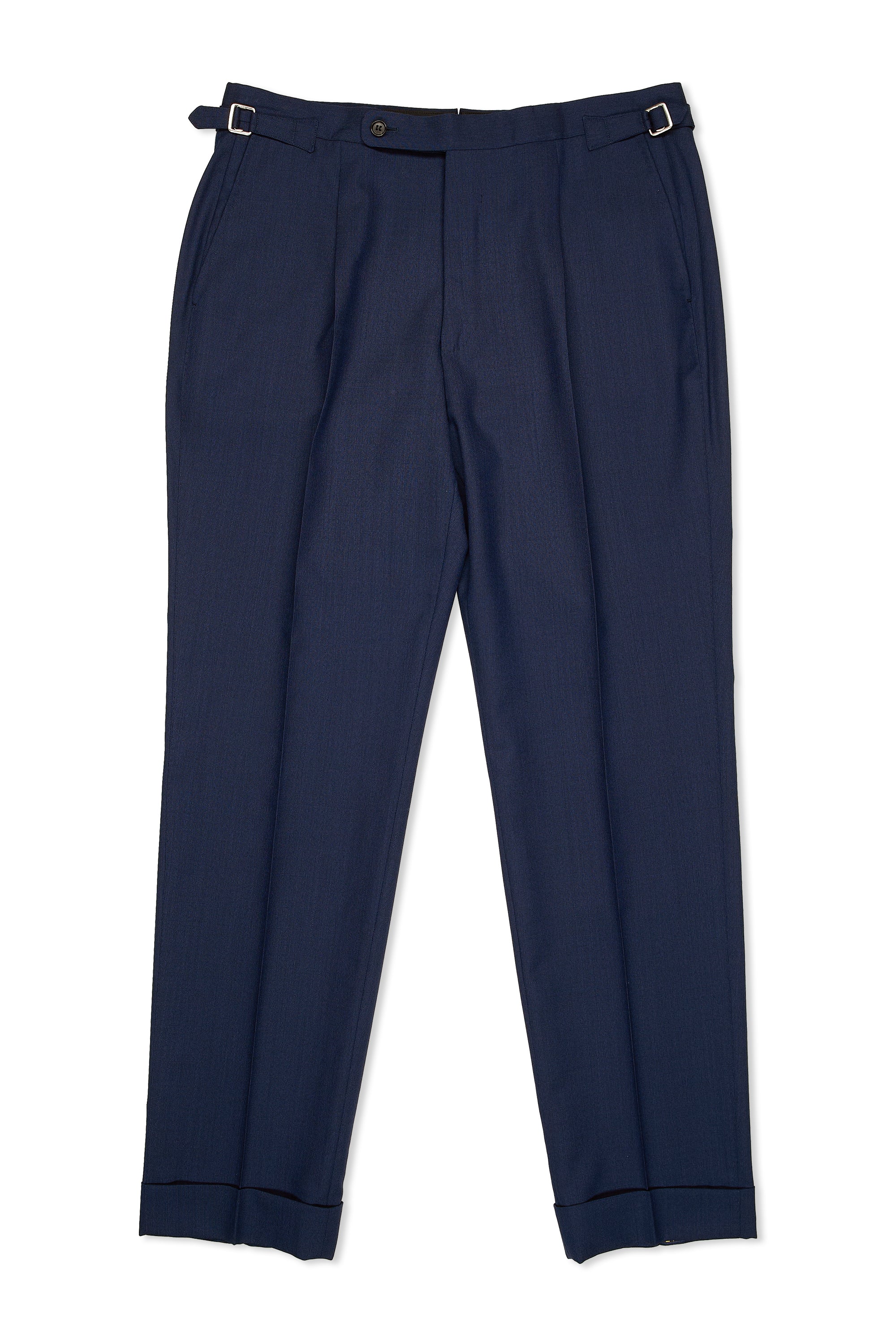 Ring Jacket Meister Navy Wool Double Breasted Suit