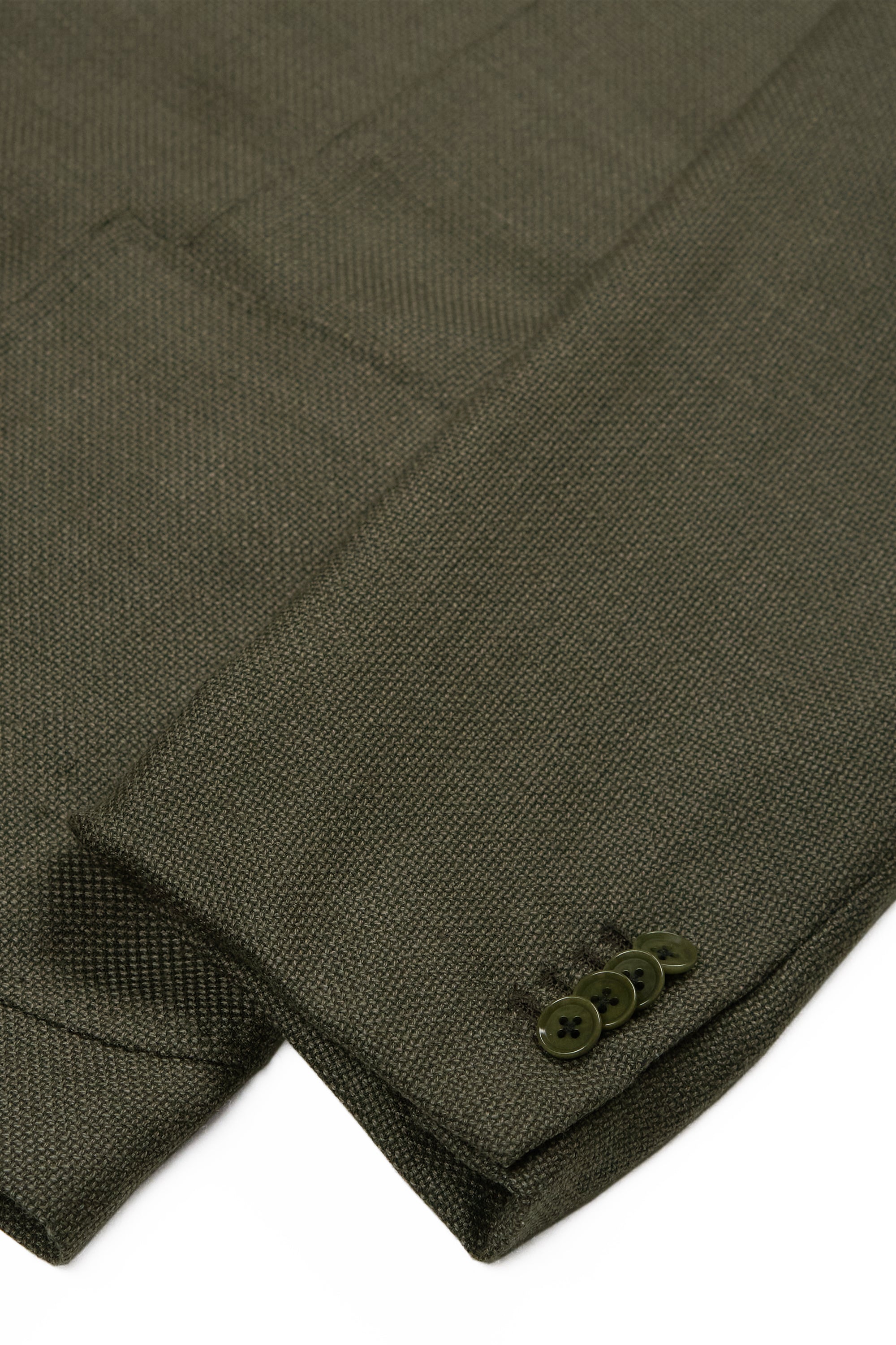 Ring Jacket Model 300 Olive Wool Balloon Sport Coat
