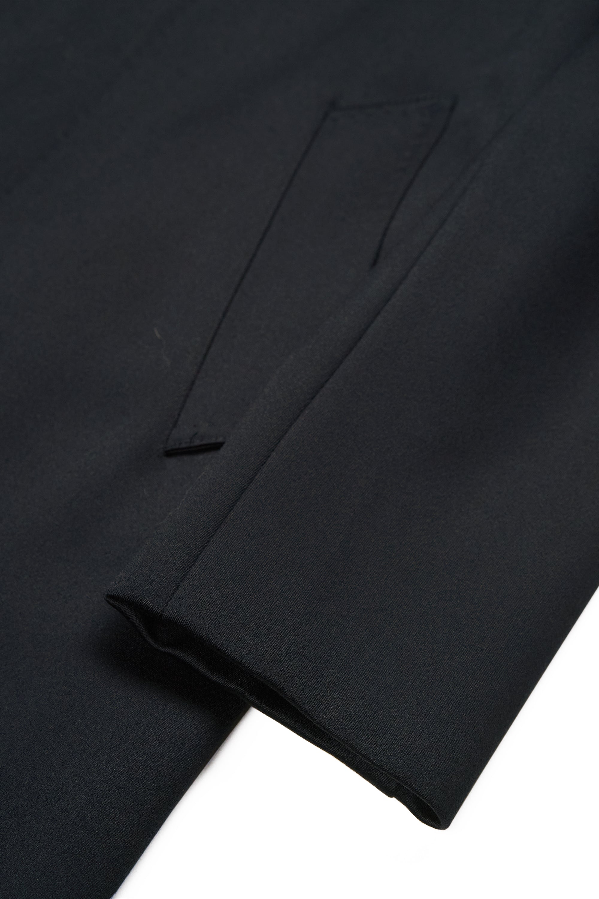 Private White V.C. Navy Wool Overcoat