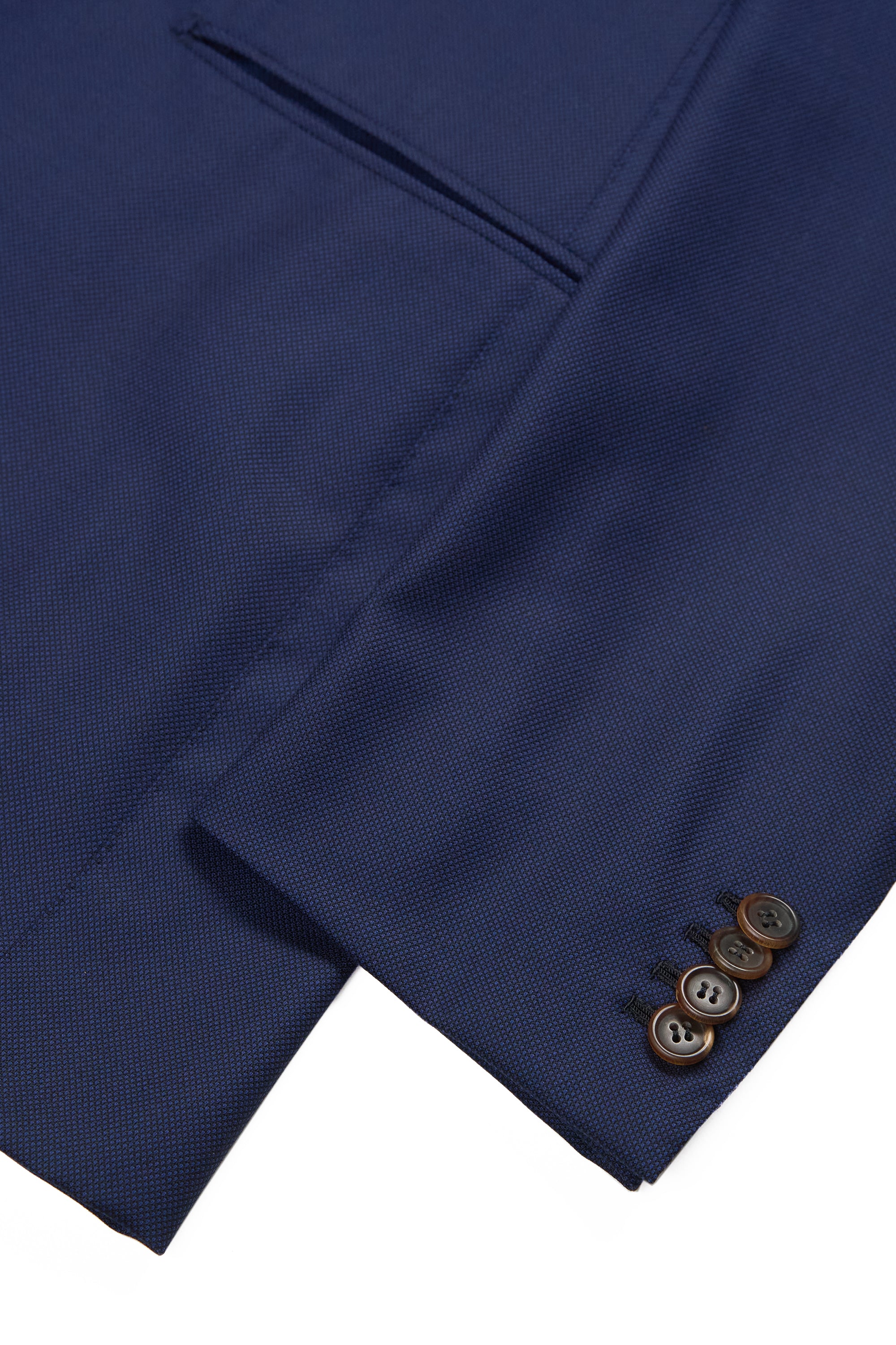 Orazio Luciano Navy Virgin Wool 3 Piece Suit