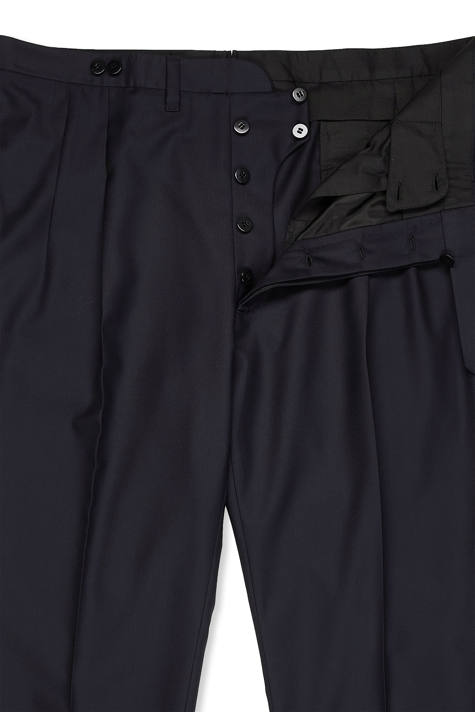 Cesare Attolini Dark Navy Wool Suit