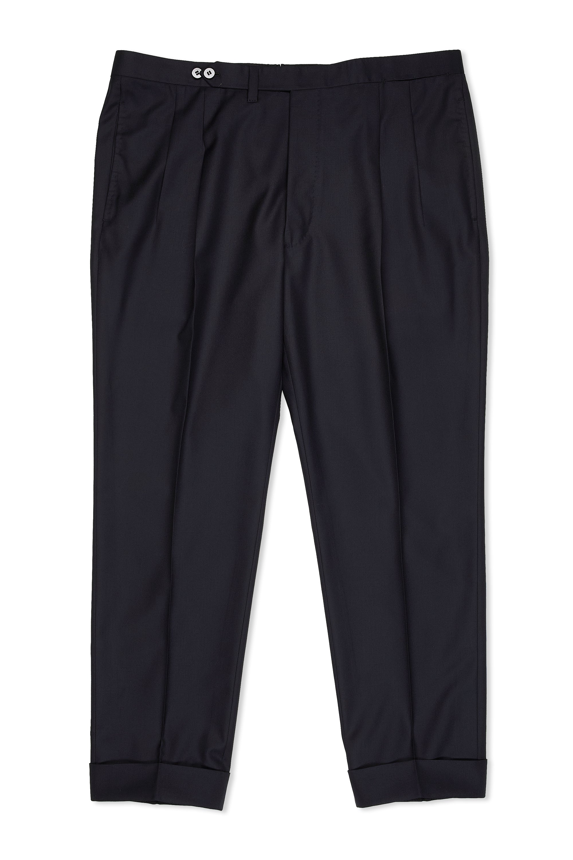 Cesare Attolini Dark Navy Wool Suit