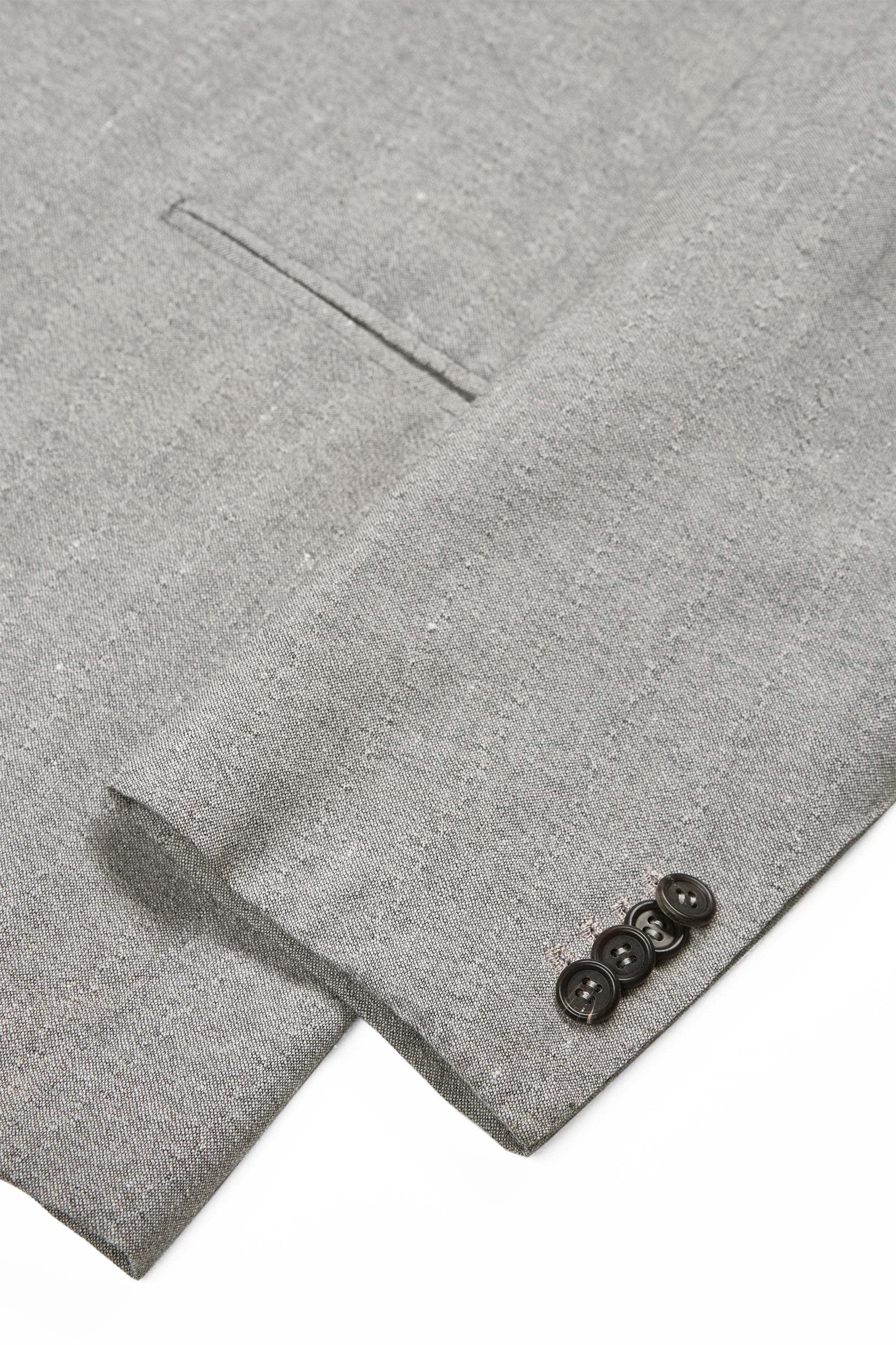 Orazio Luciano Light Grey Textured Wool Suit