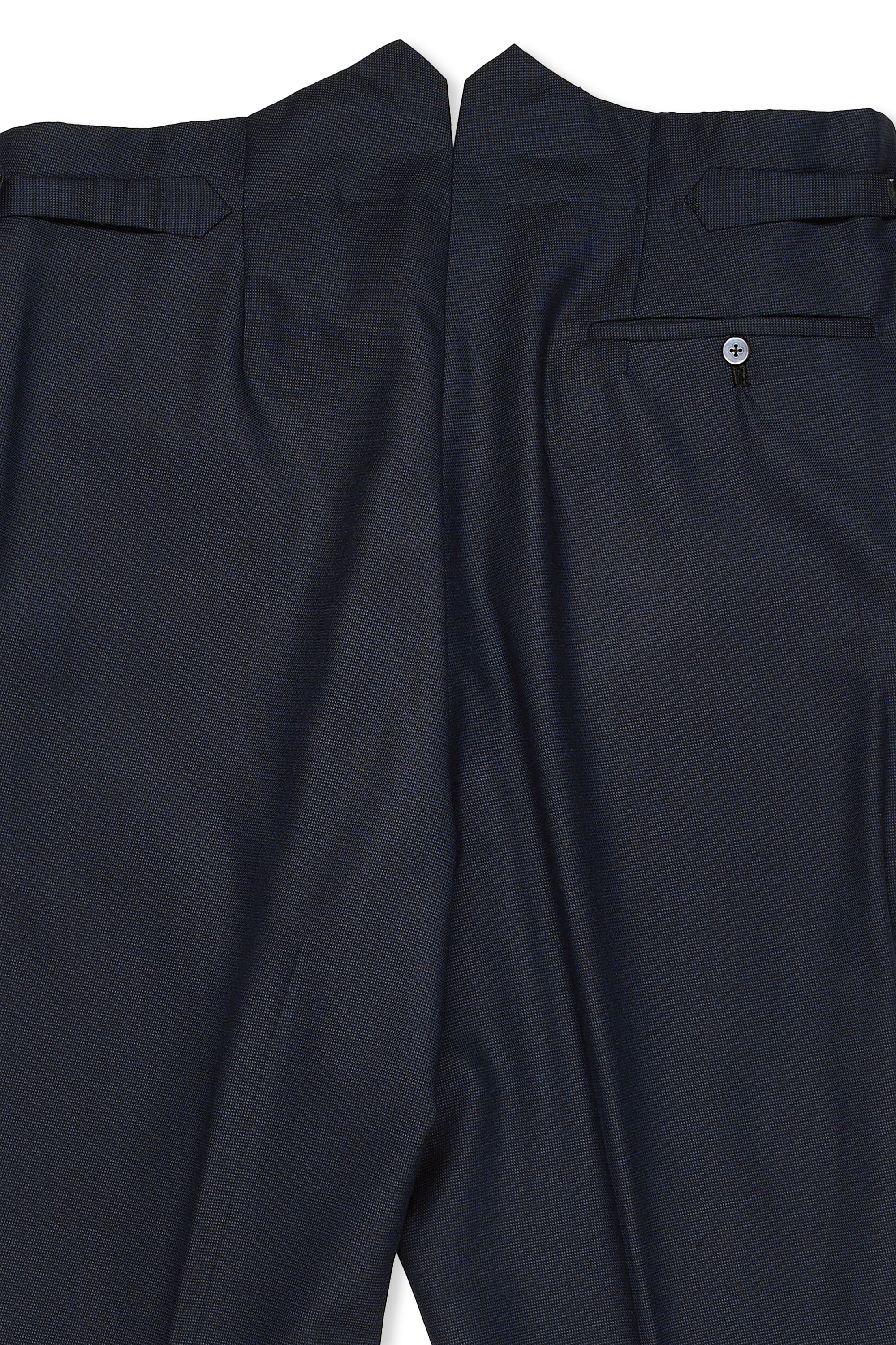 Richard James Navy Wool Suit Bespoke