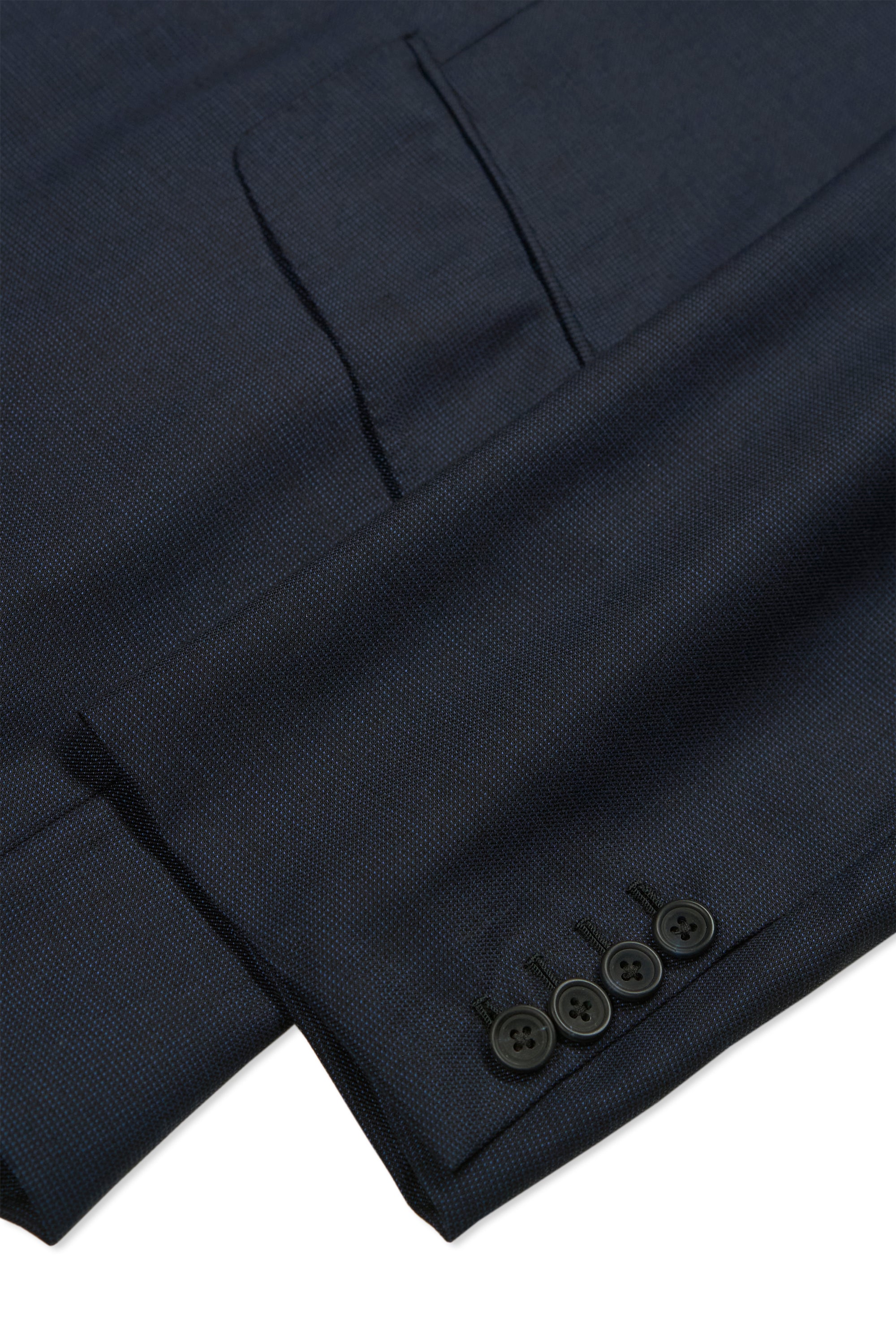 Richard James Navy Wool Suit Bespoke