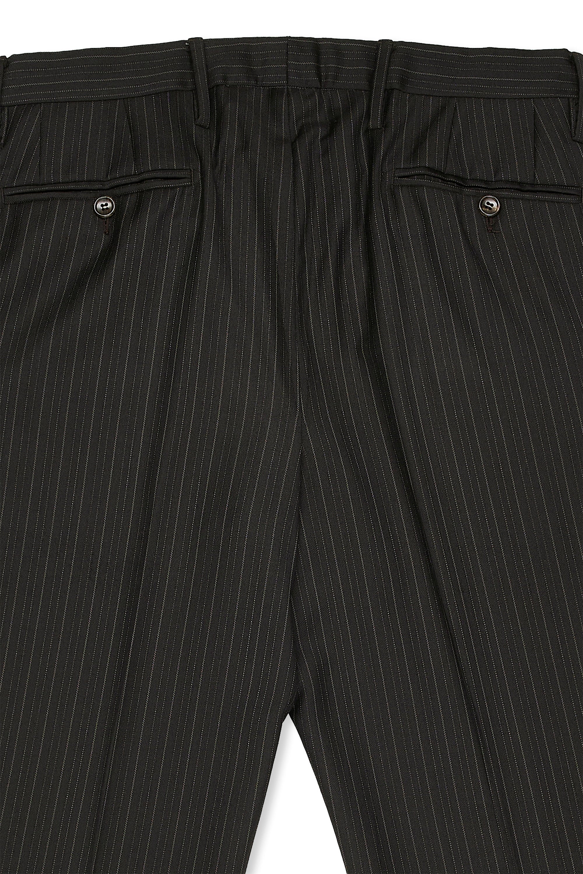 Gucci Charcoal Pinstripe Wool/Cashmere Suit