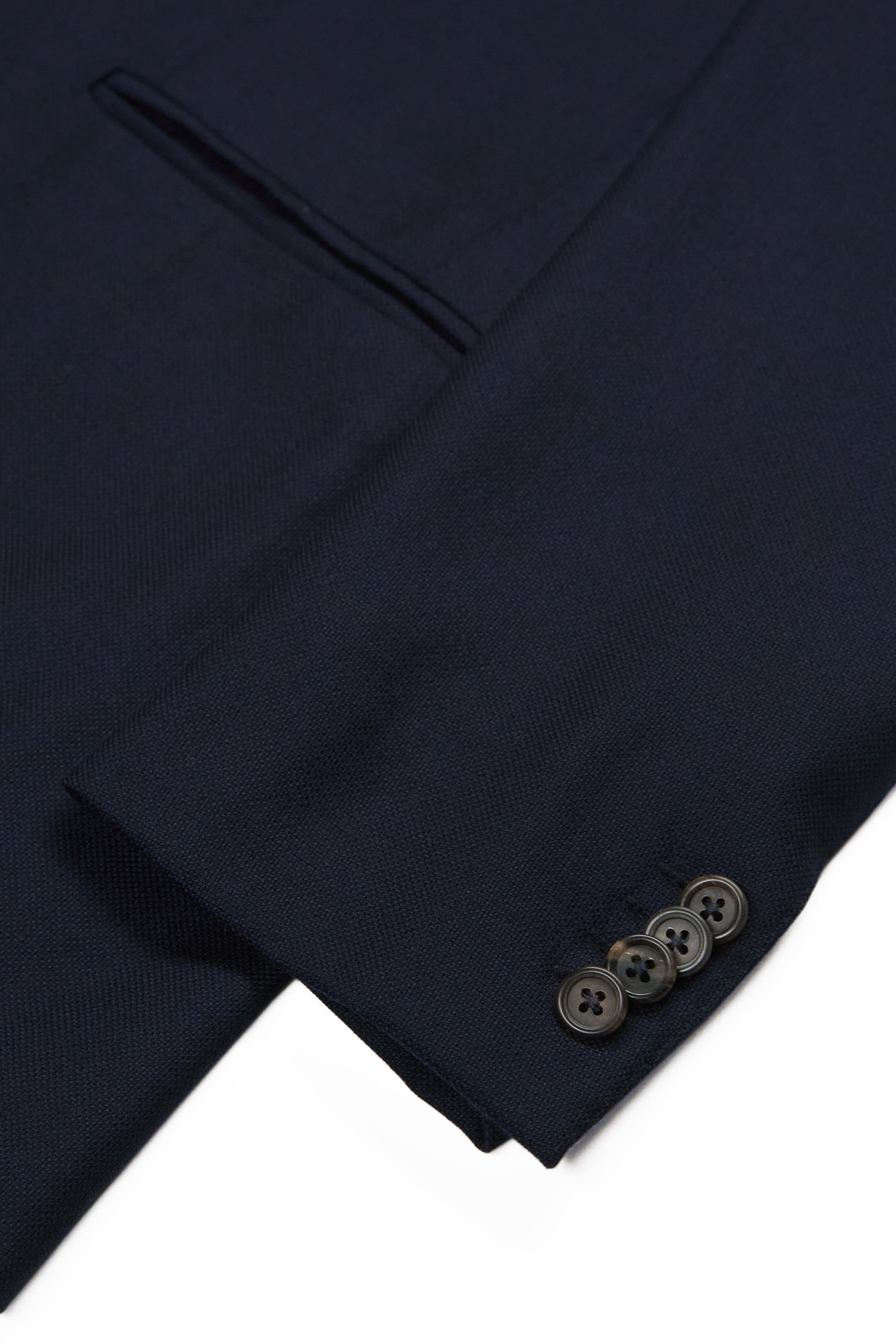 Anglo-Italian Navy Wool Sport Coat