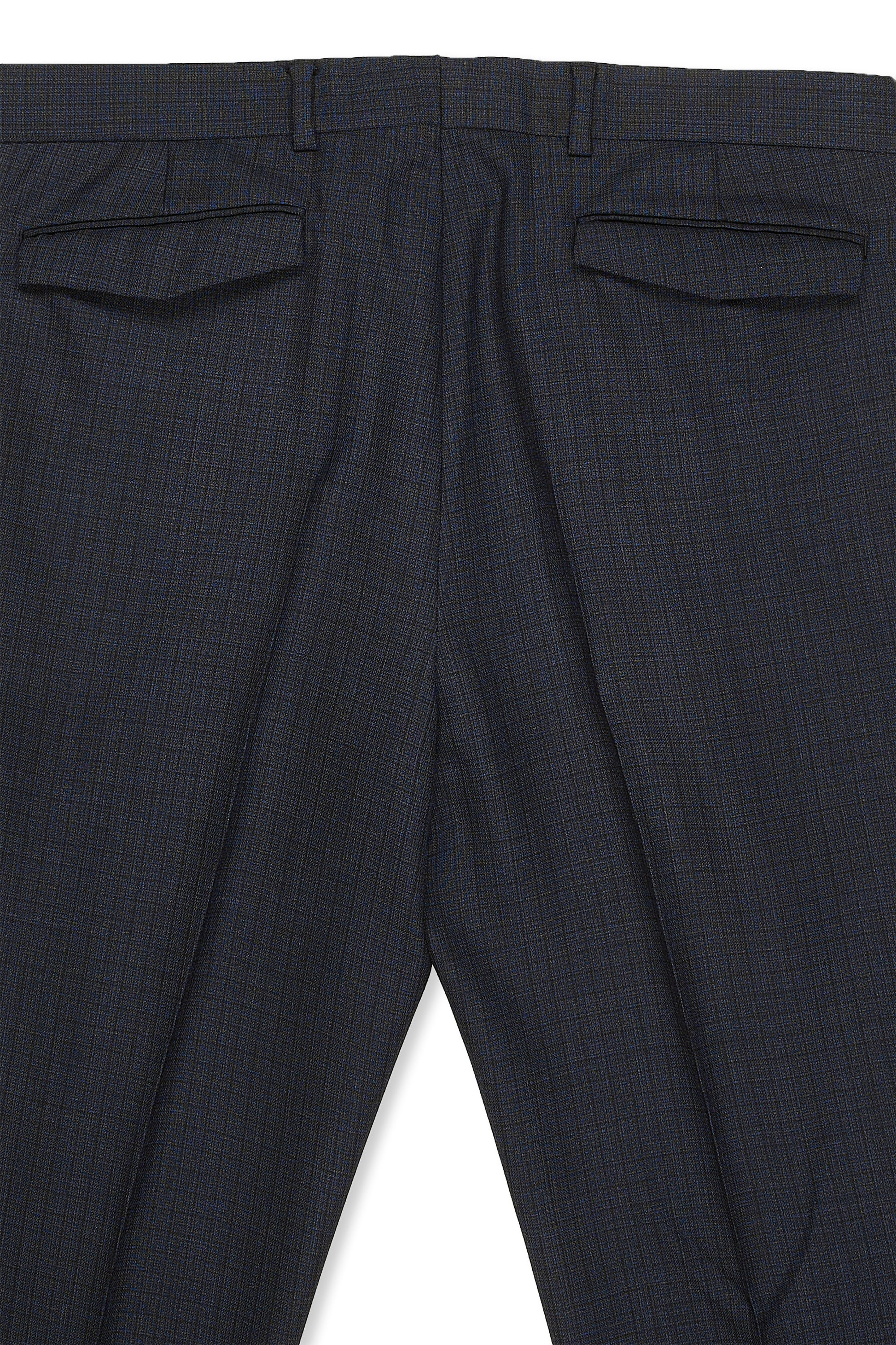 Dior Navy with Black Check Wool Suit