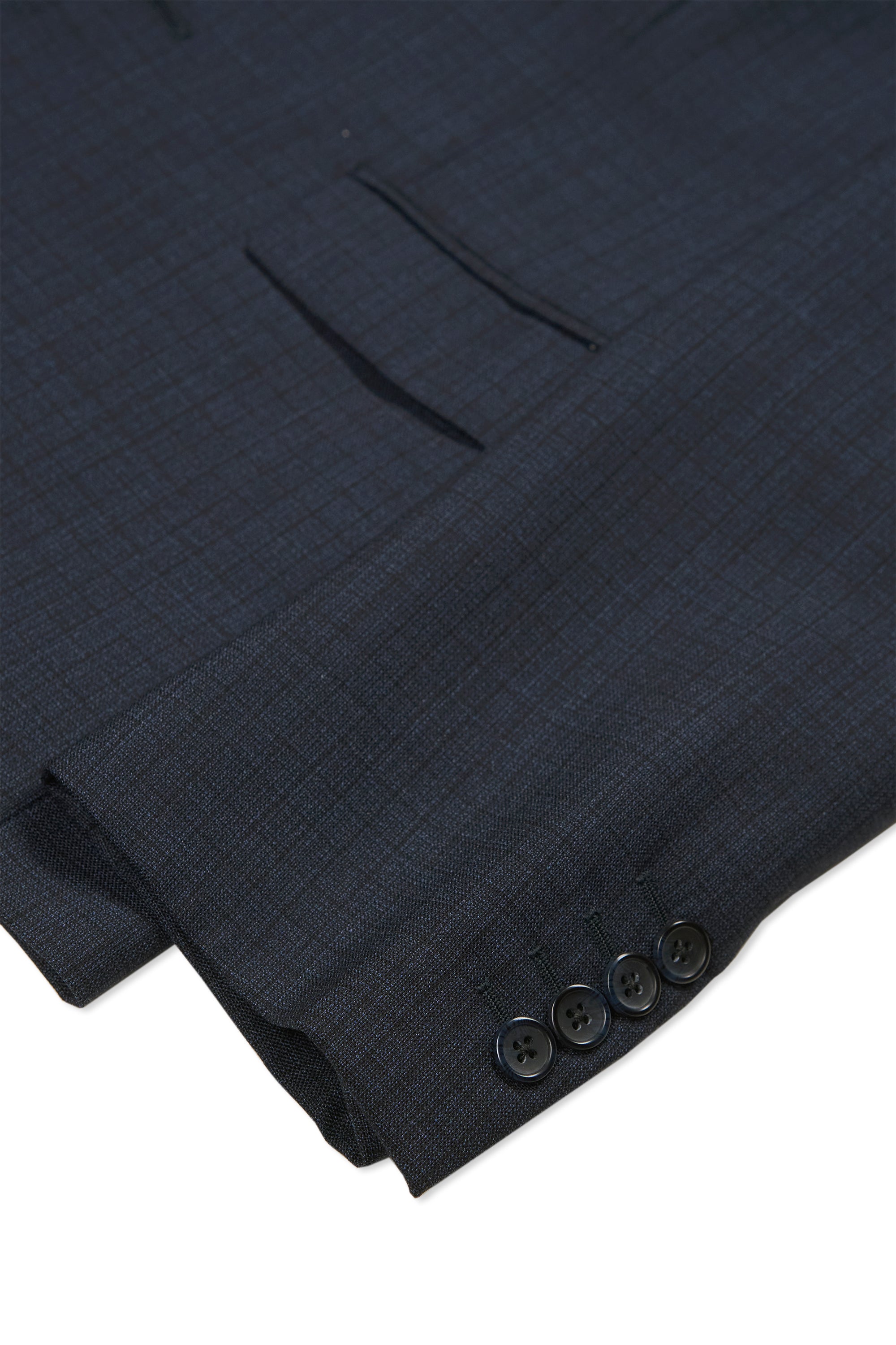 Dior Navy with Black Check Wool Suit