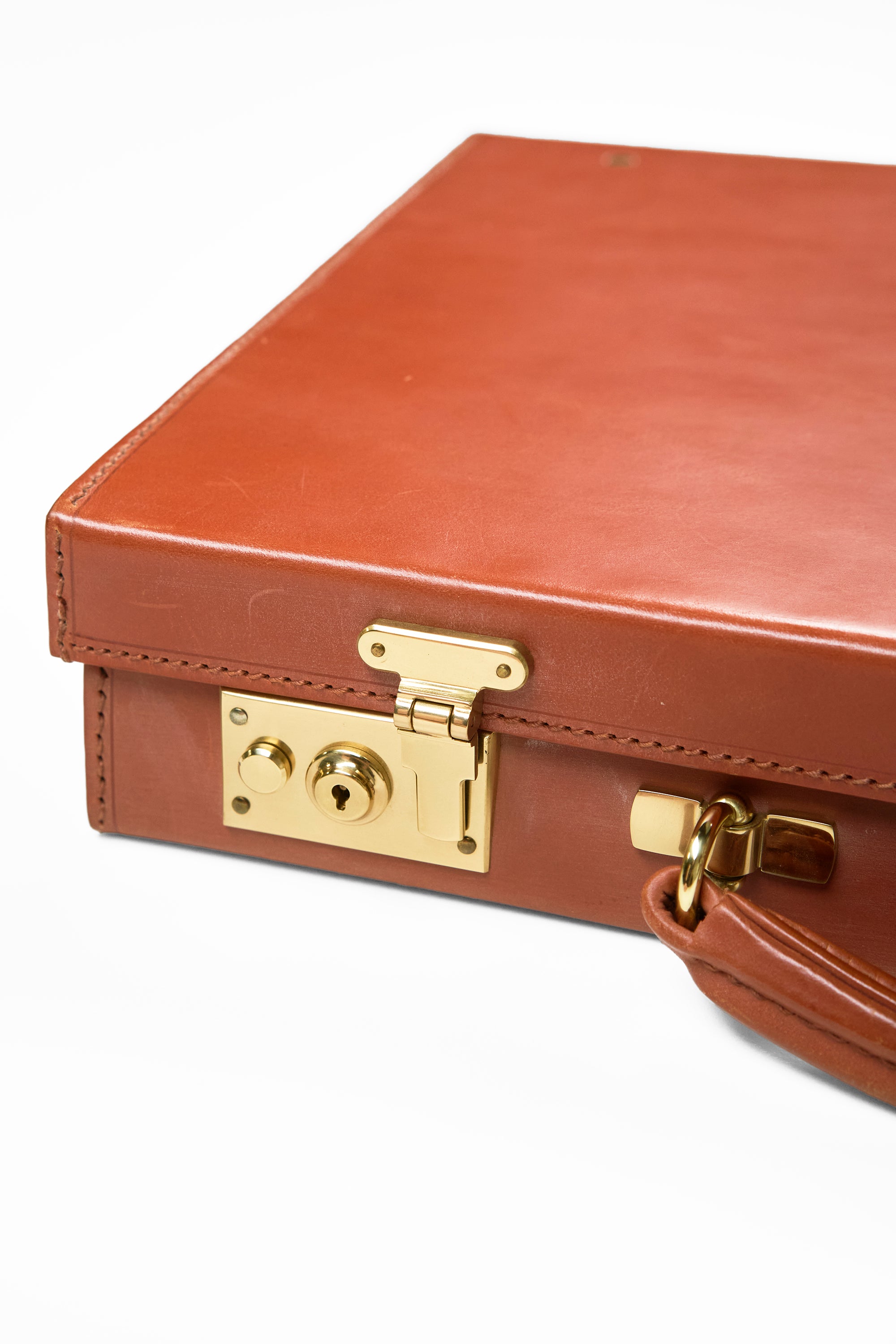 Rutherfords Chestnut Attaché Case