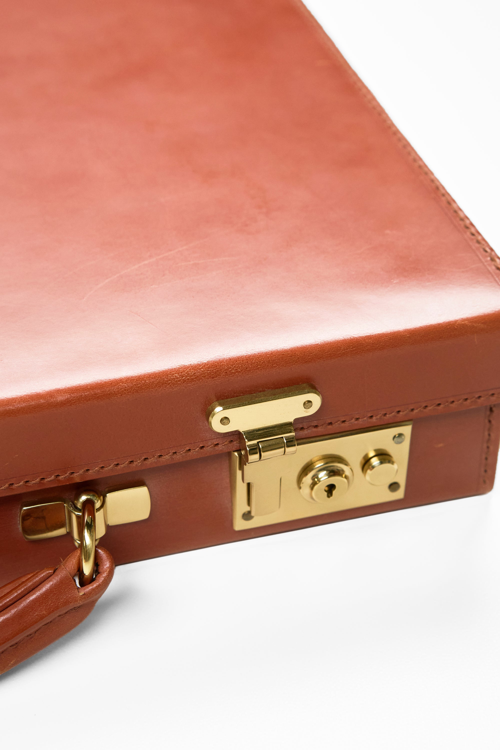 Rutherfords Chestnut Attaché Case