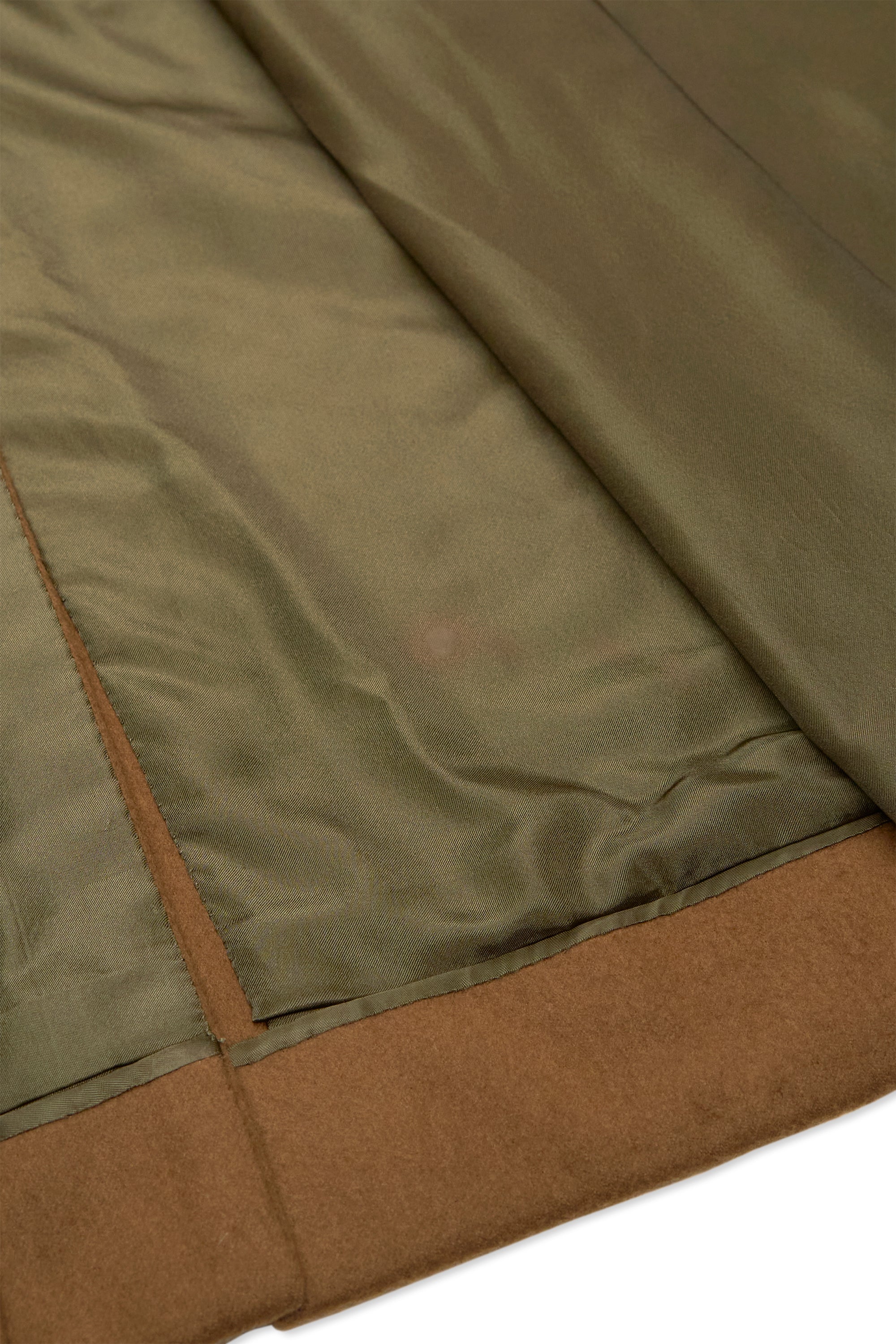 Musella Dembech Brown Wool Overcoat