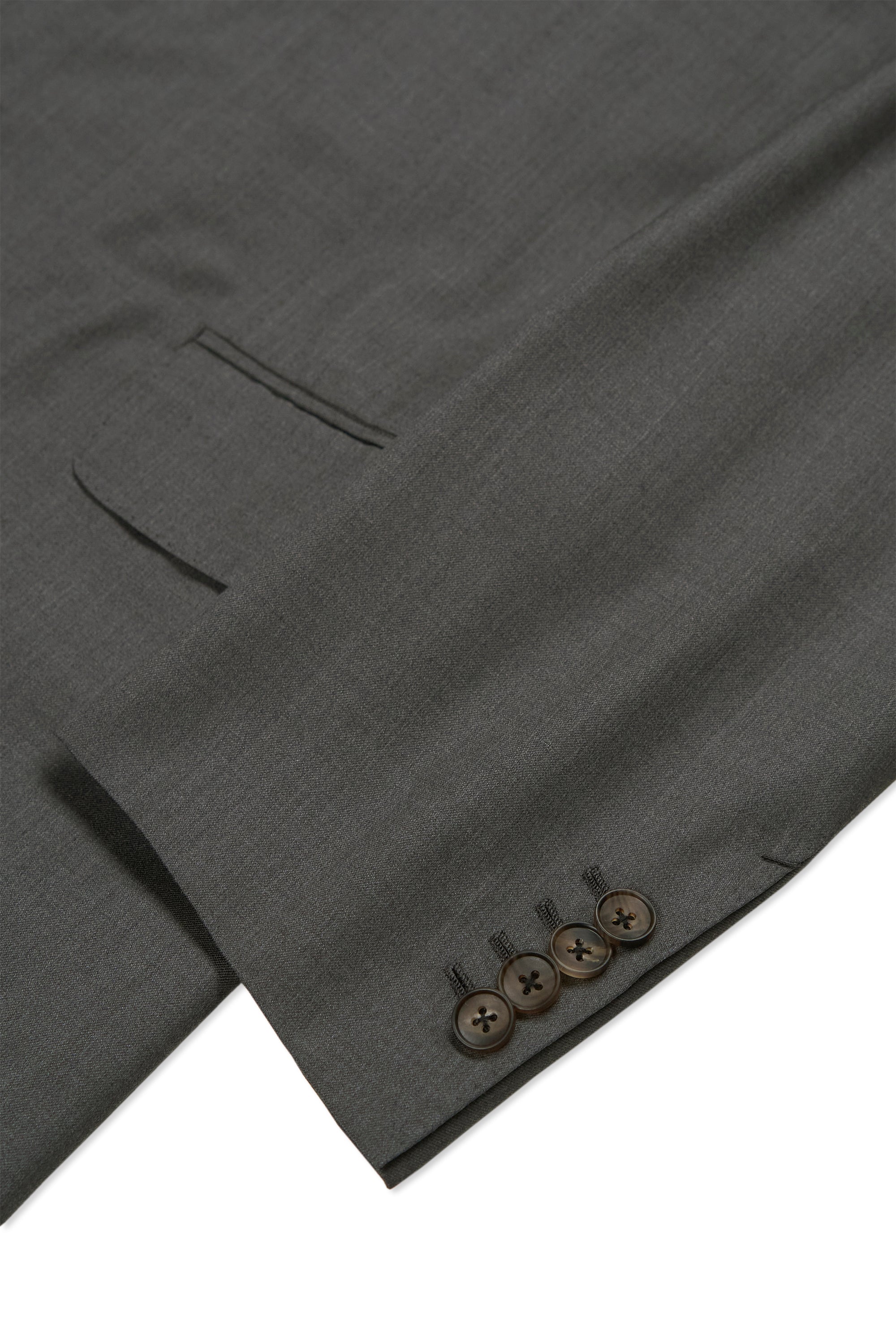 B&Tailor Grey Wool Suit MTM