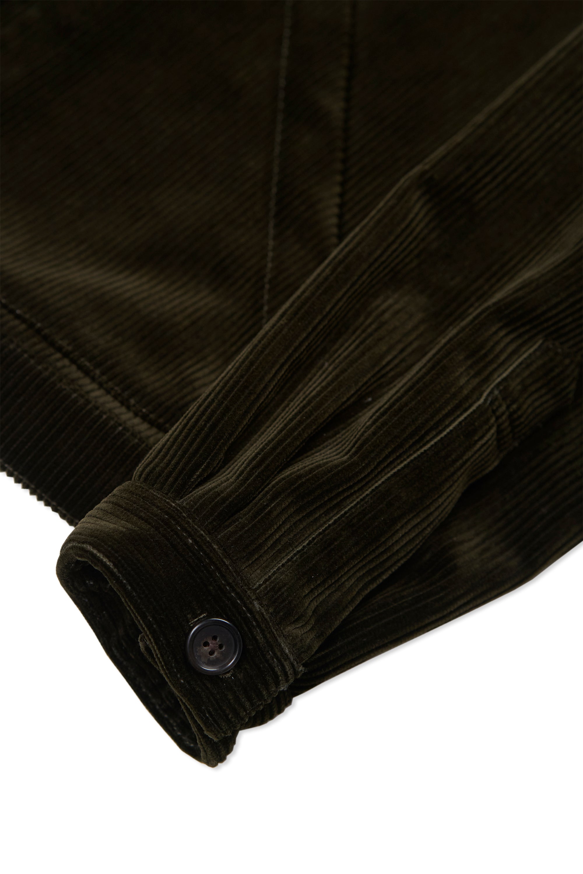 The Armoury by Ascot Chang Olive Corduroy 3 Pocket Blouson MTO