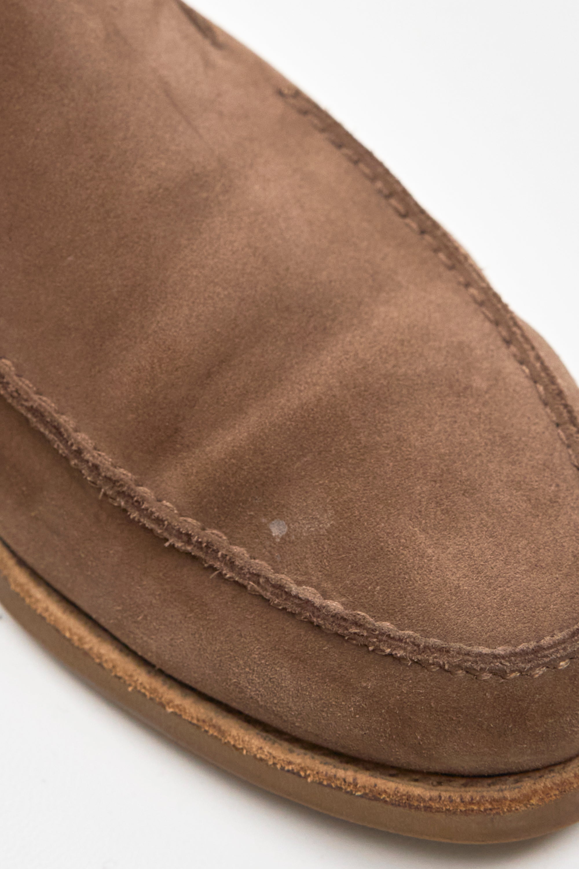 Edward Green Light Brown Suede Loafers