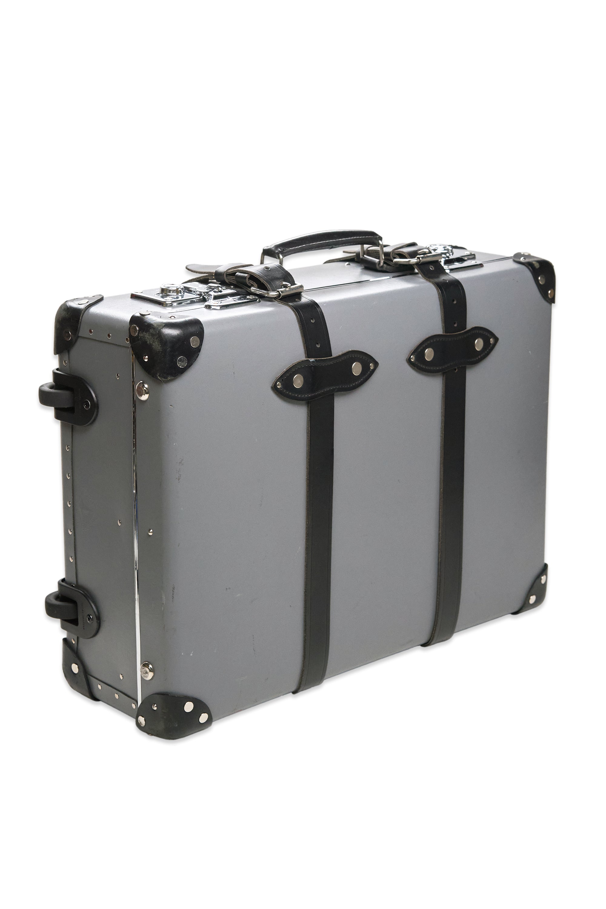 Globe Trotter Grey with Black Luggage