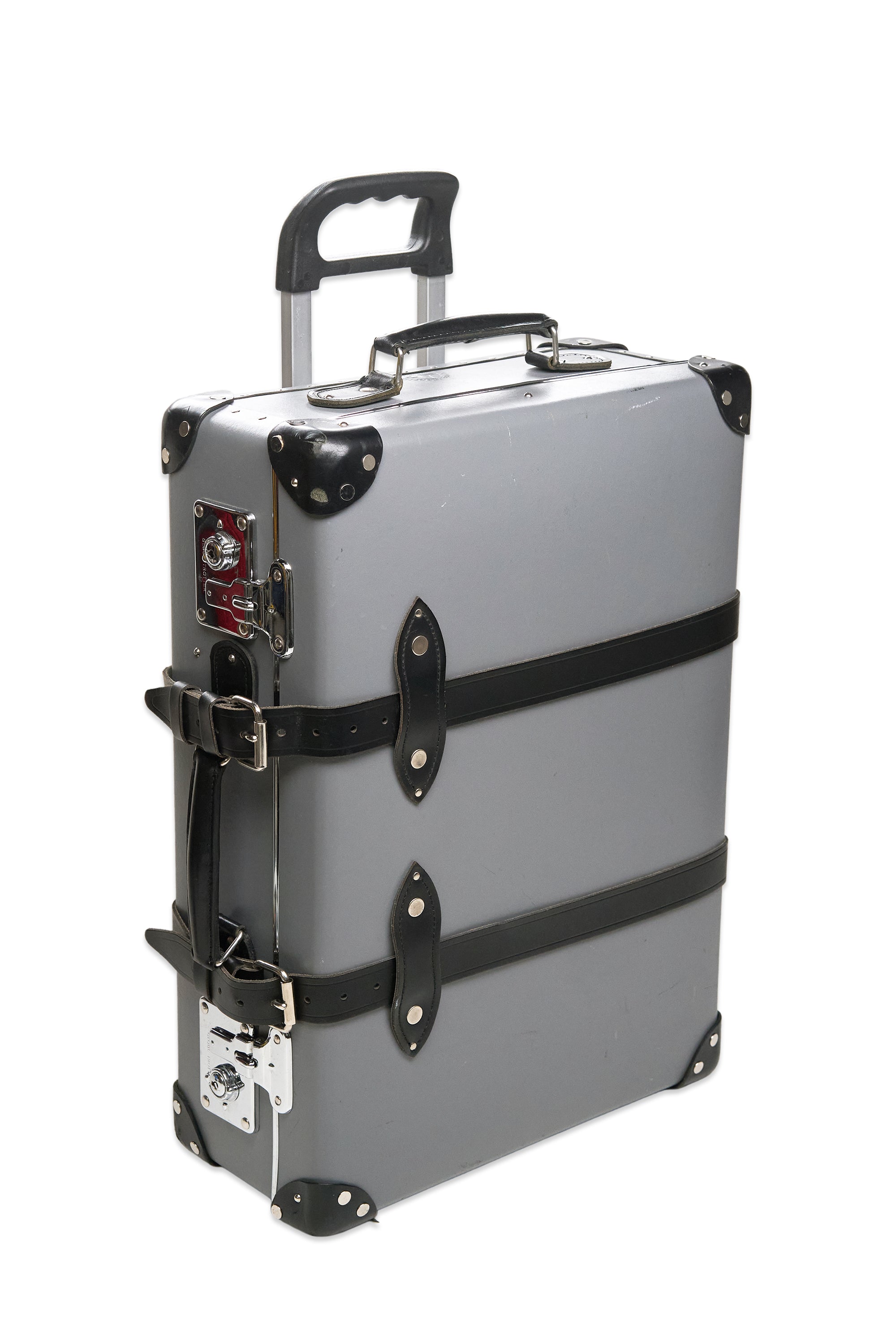 Globe Trotter Grey with Black Luggage