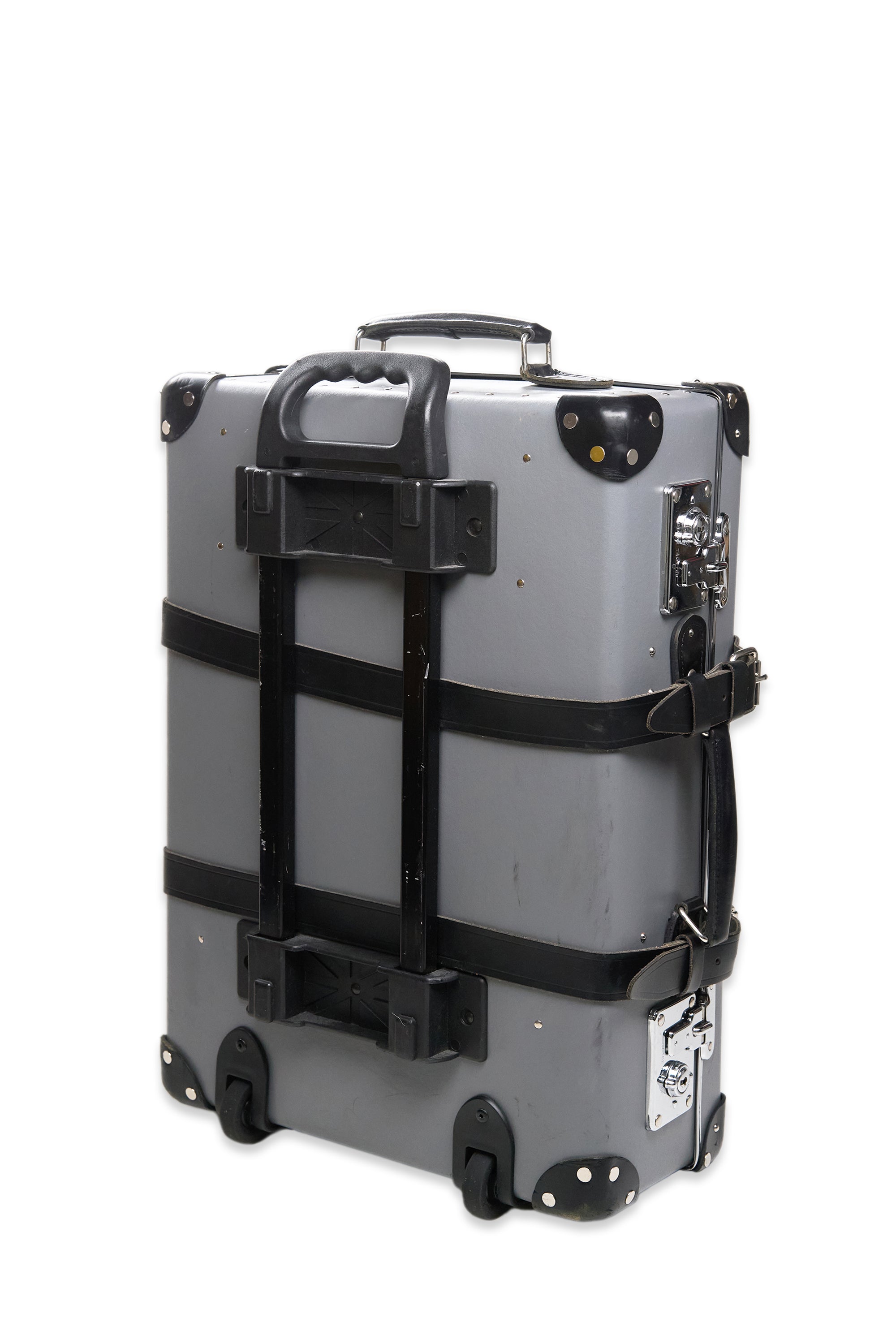 Globe Trotter Grey with Black Luggage