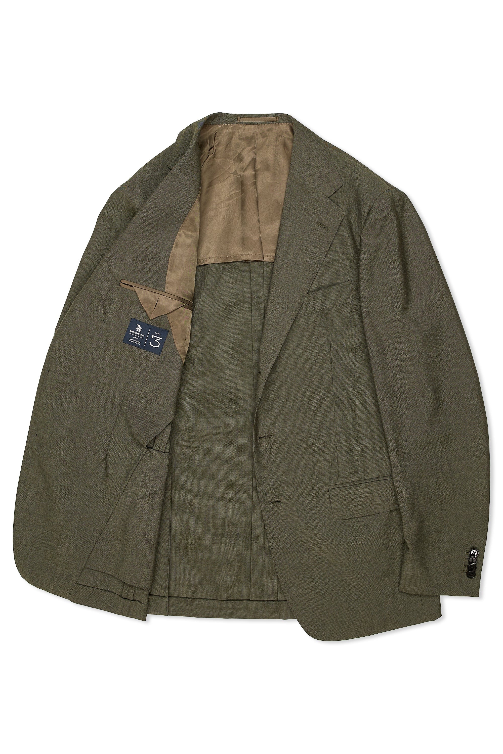 The Armoury by Ring Jacket Model 3 Sage Wool/Mohair Suit