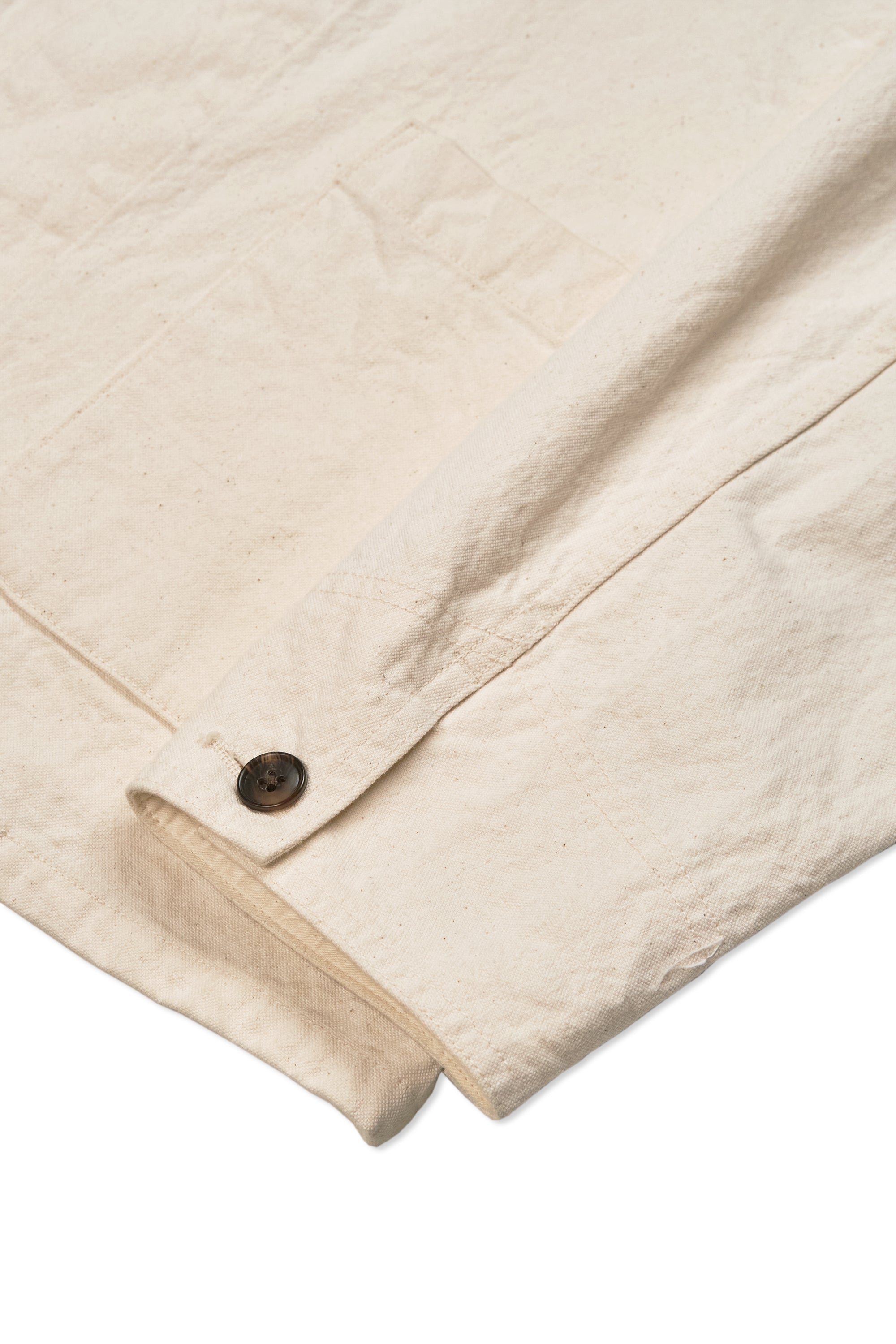 SEUVAS Natural Cotton Canvas Task Jacket