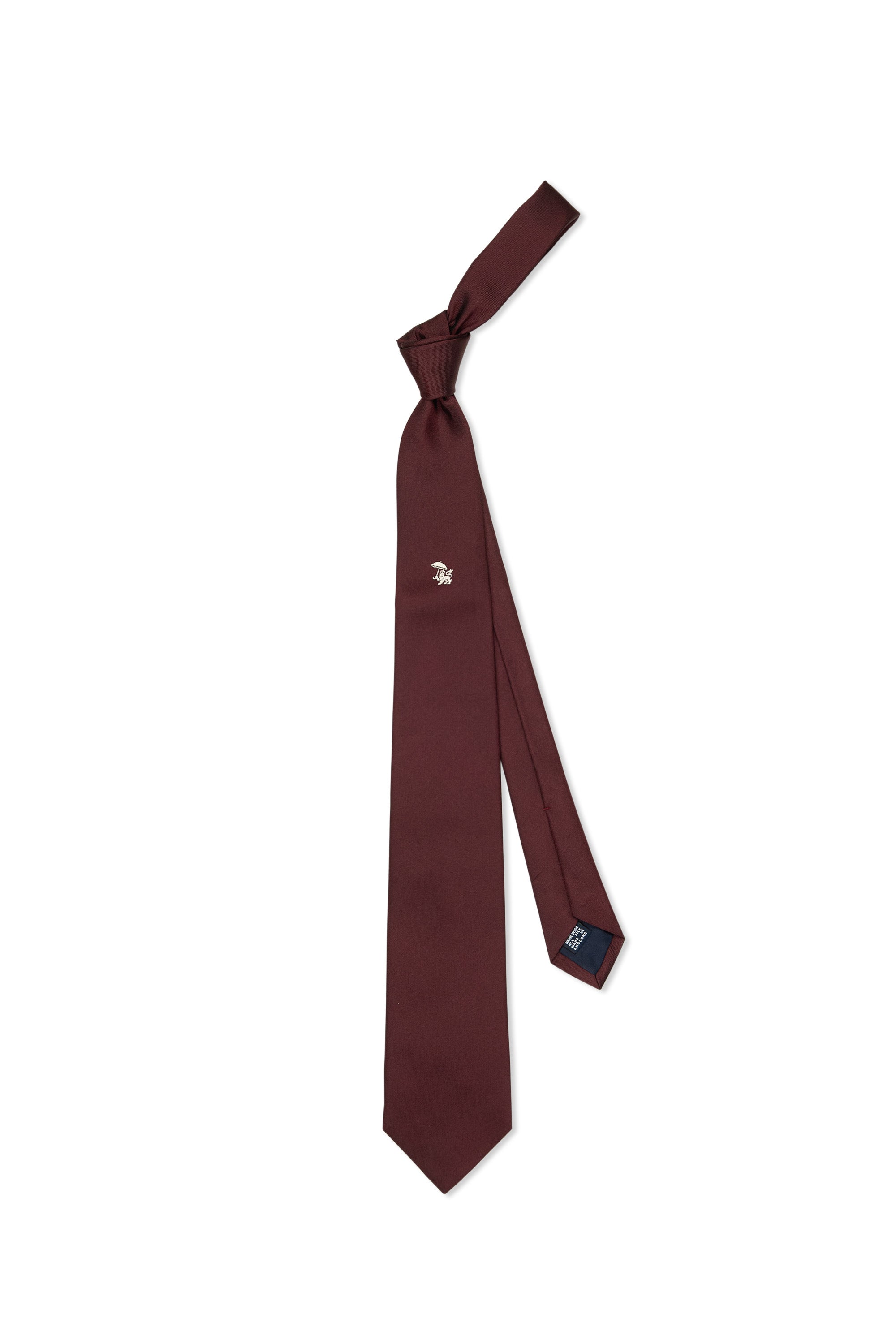 The Armoury by Drake's Wine Armoury Logo Silk Tie
