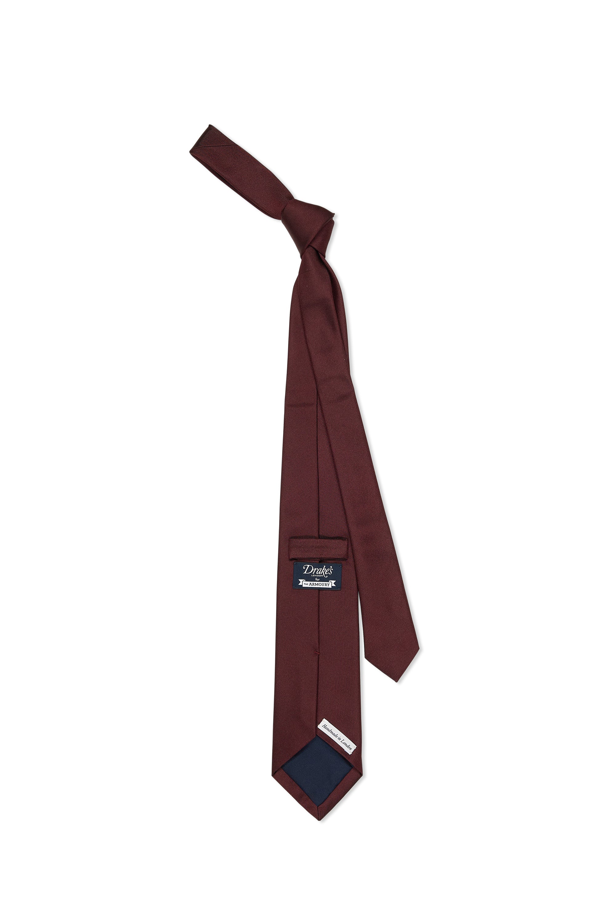 The Armoury by Drake's Wine Armoury Logo Silk Tie