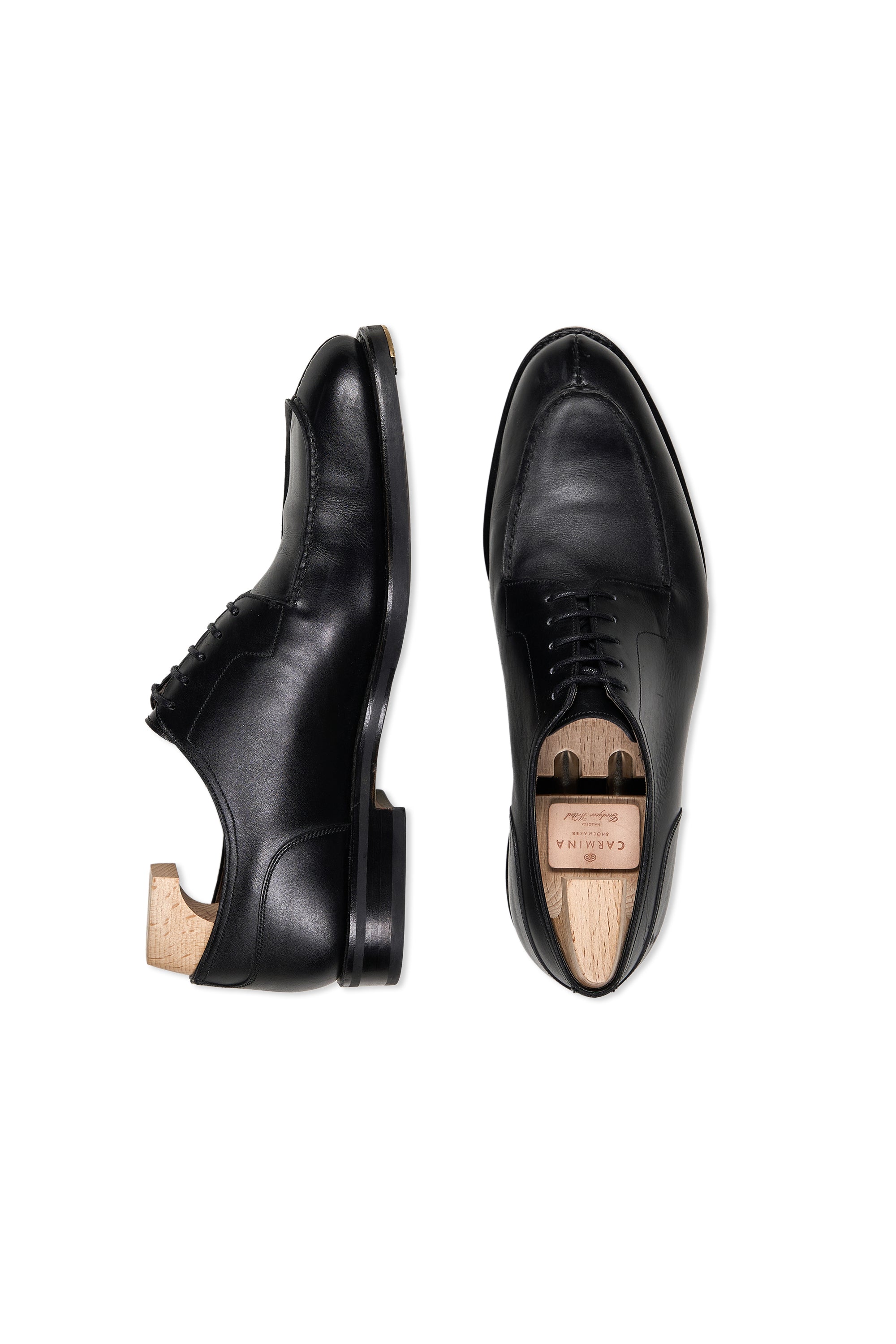 Carmina 80883 SINEU Black Calf Norwegian Shoes