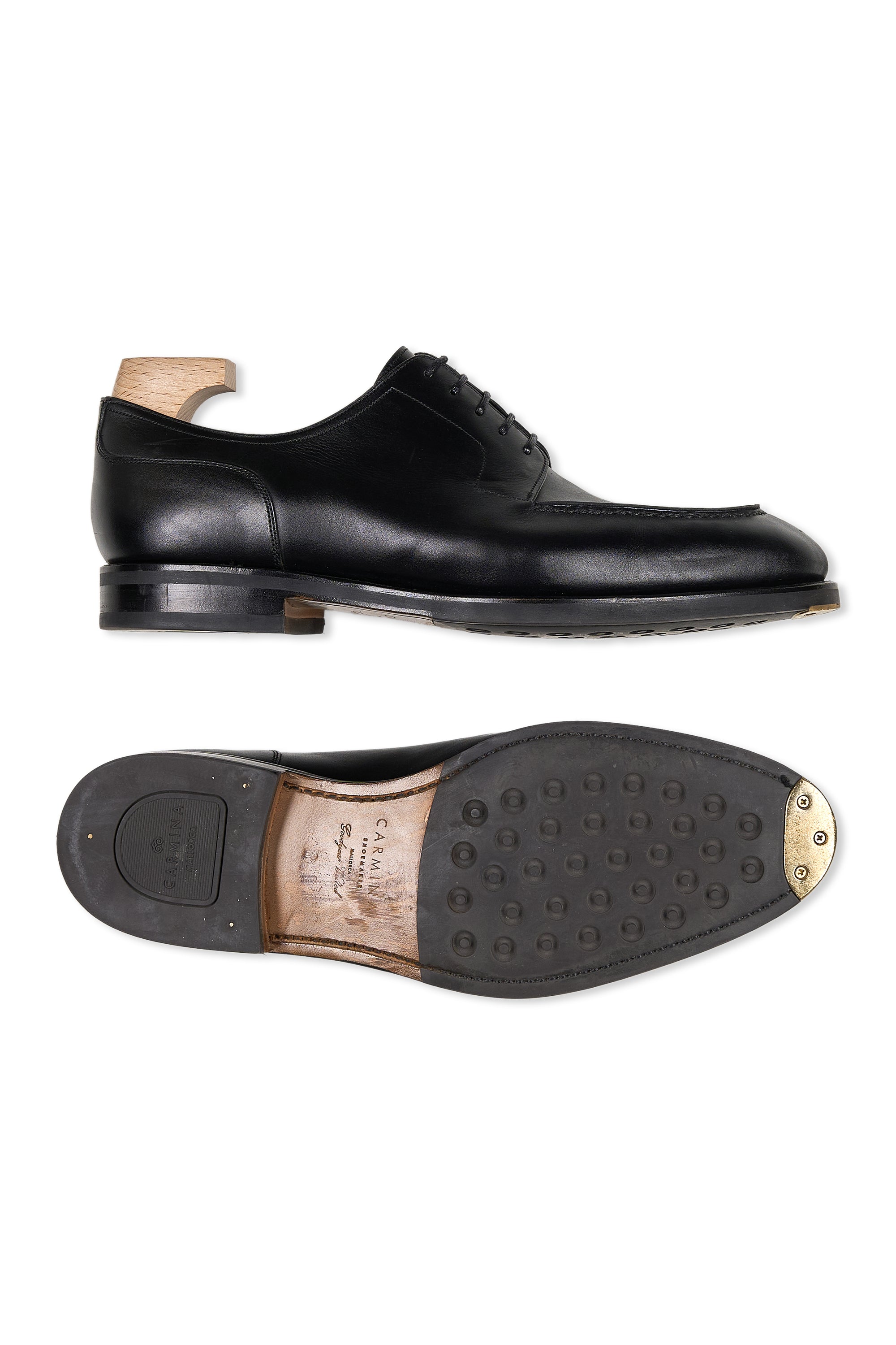 Carmina 80883 SINEU Black Calf Norwegian Shoes