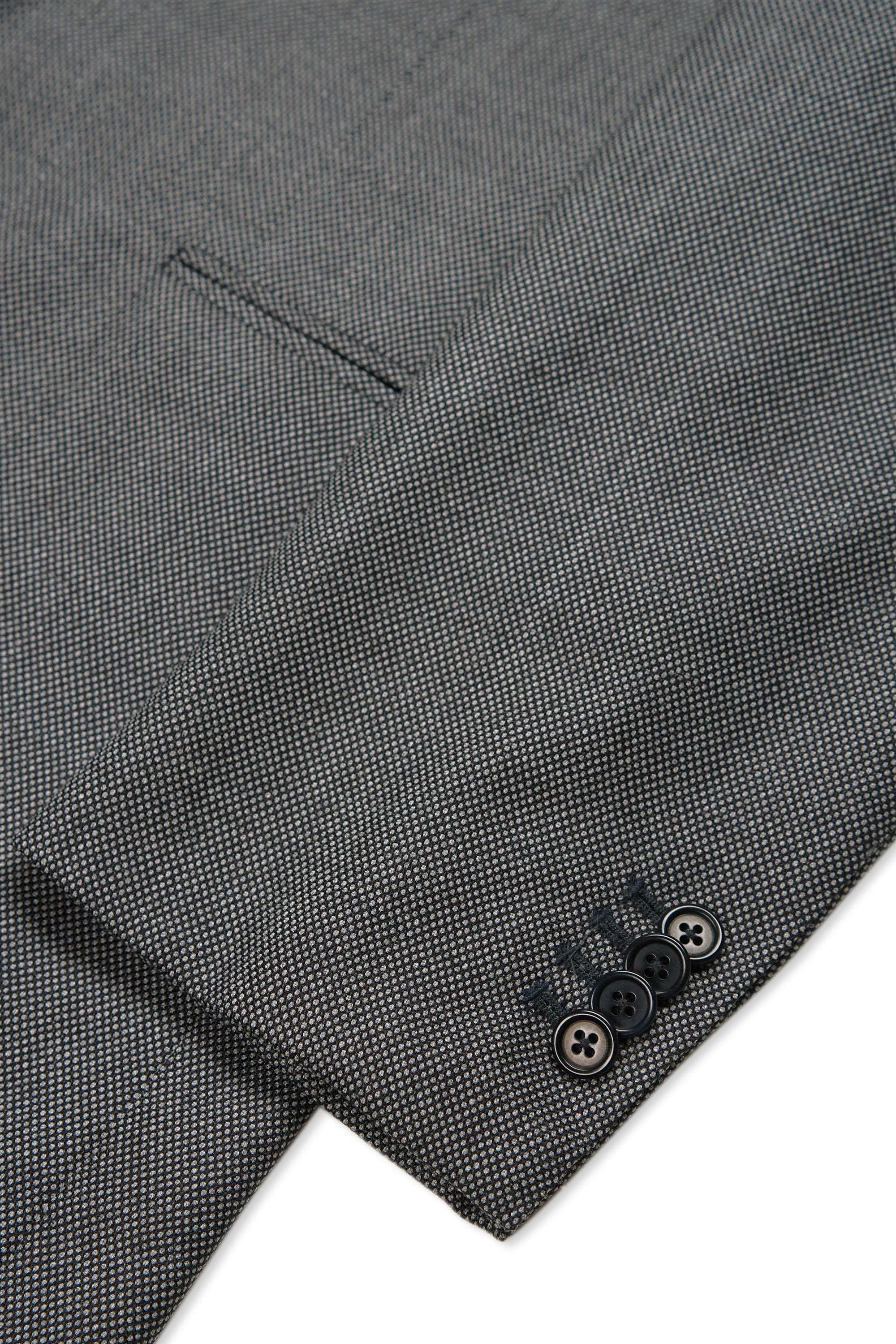 Orazio Luciano Grey Wool Birdseye Suit