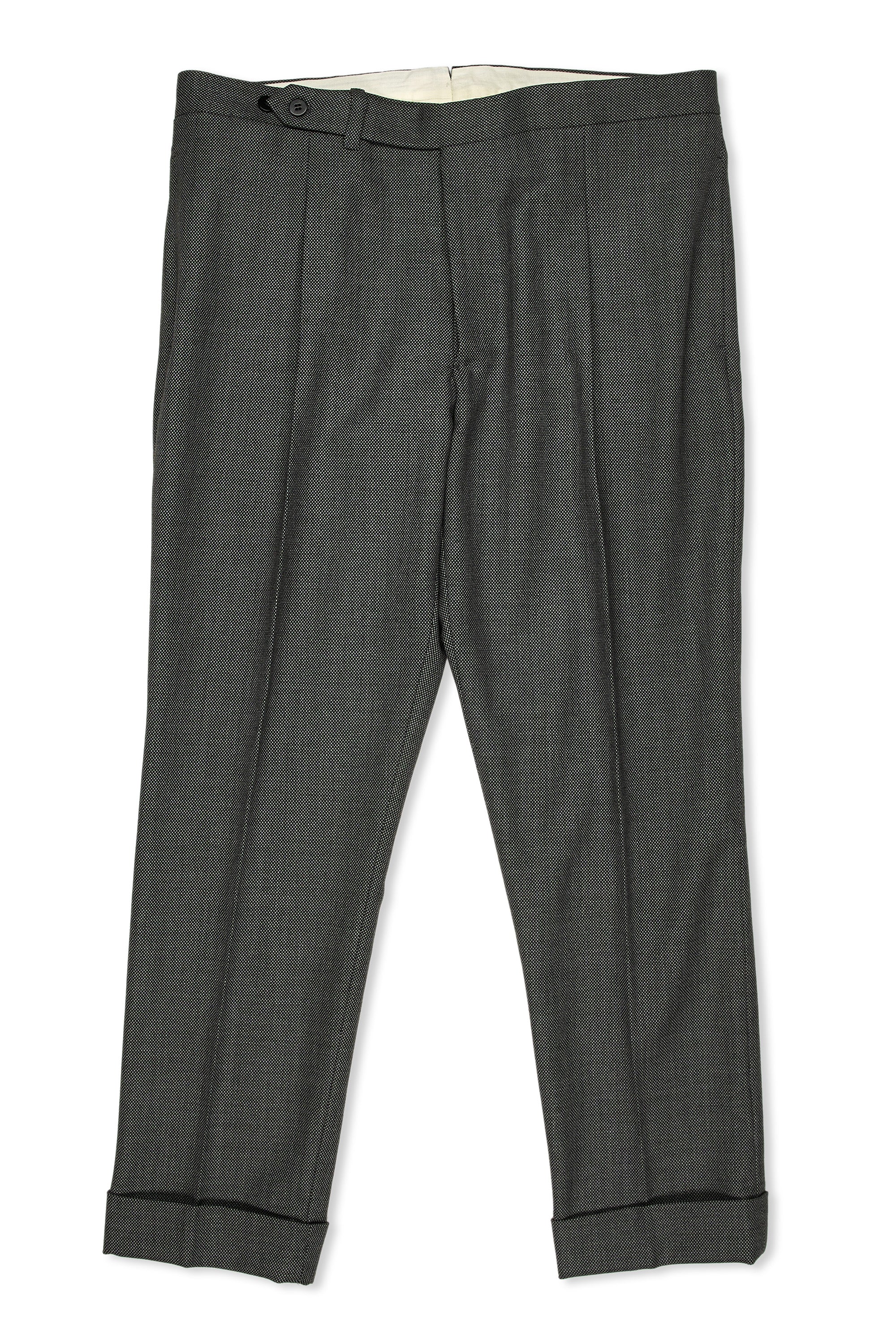Orazio Luciano Grey Wool Birdseye Suit