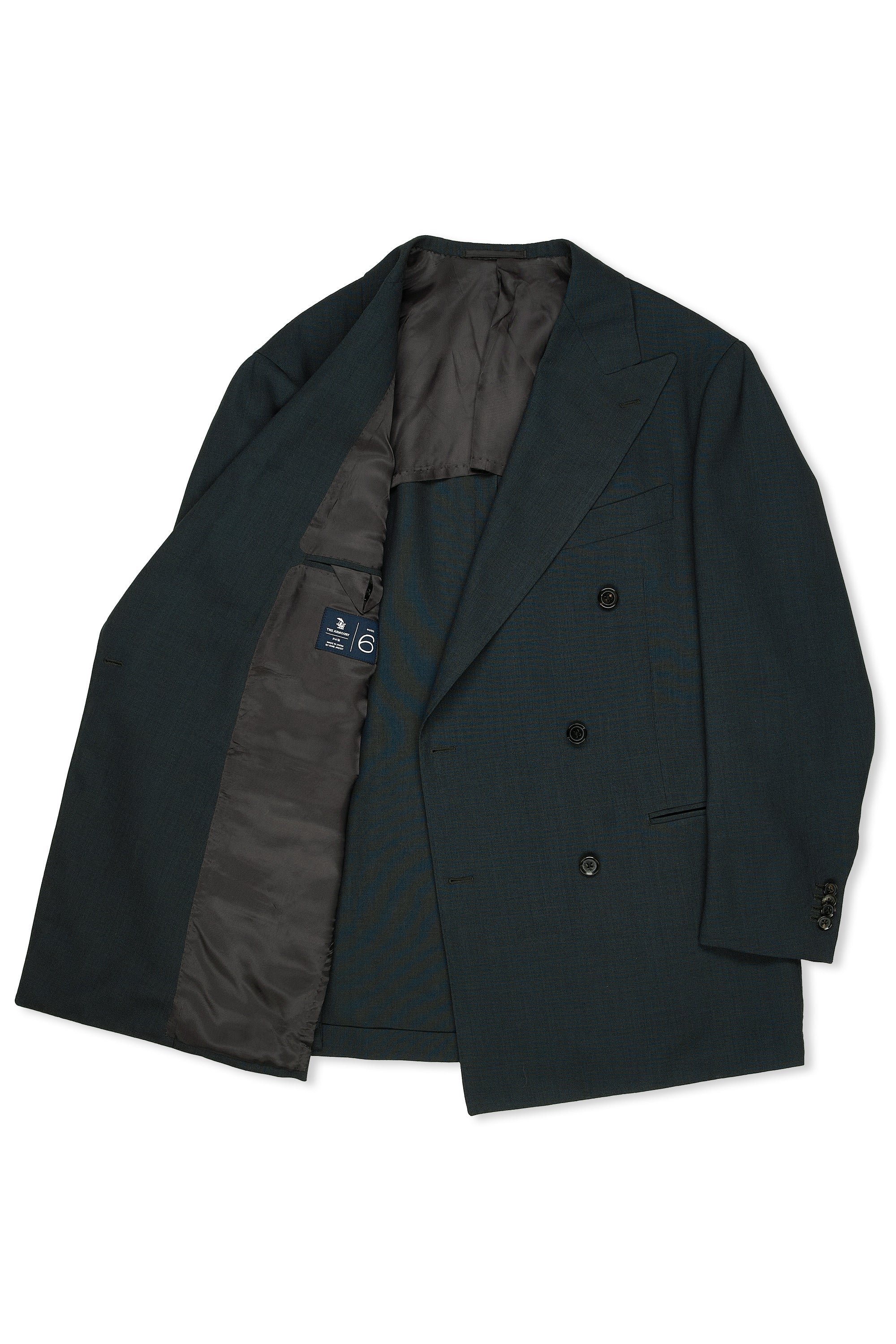 The Armoury by Ring Jacket Model 6 Grey-Green Wool Suit MTO