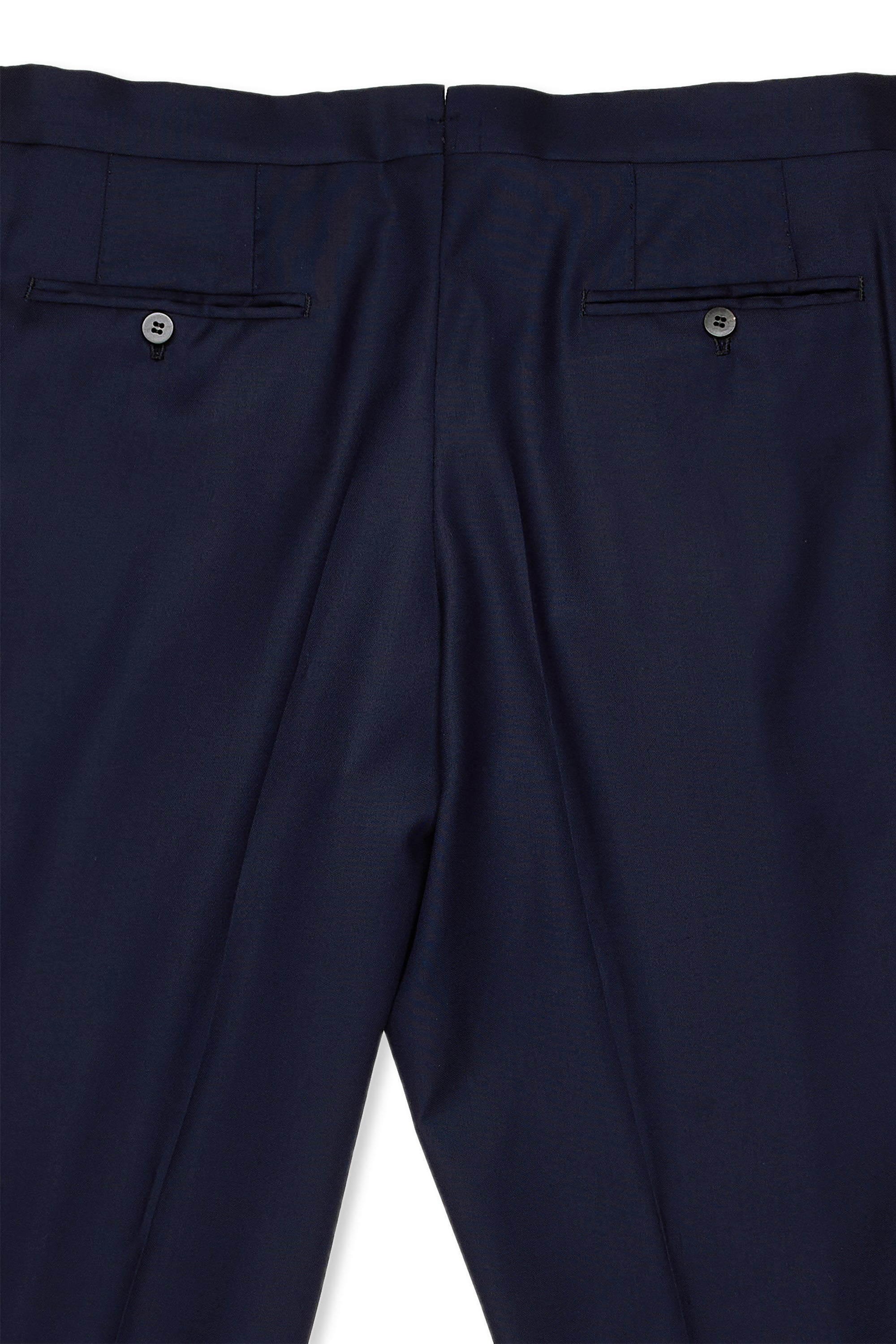 Orazio Luciano Navy Wool Double Breasted Suit