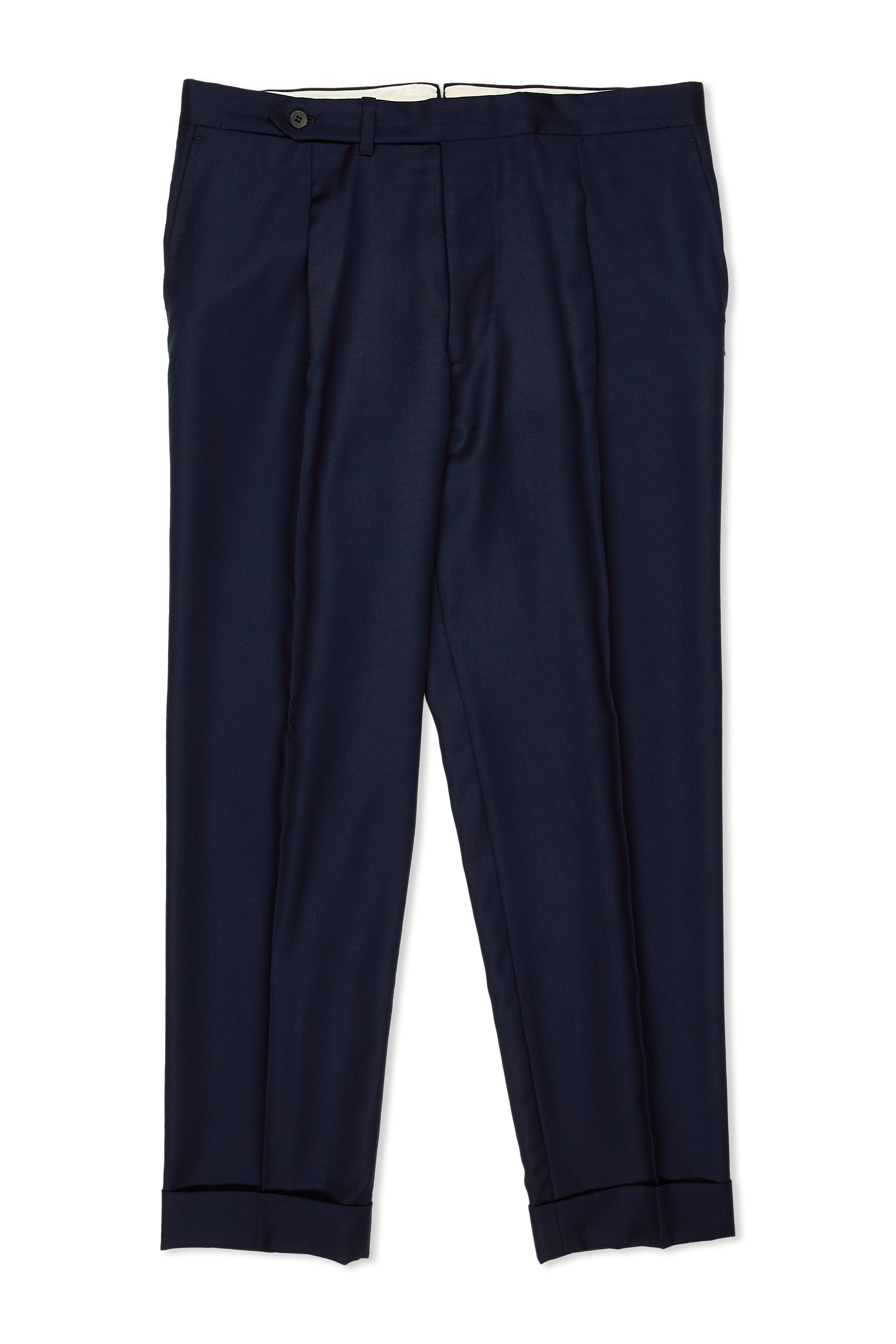 Orazio Luciano Navy Wool Double Breasted Suit