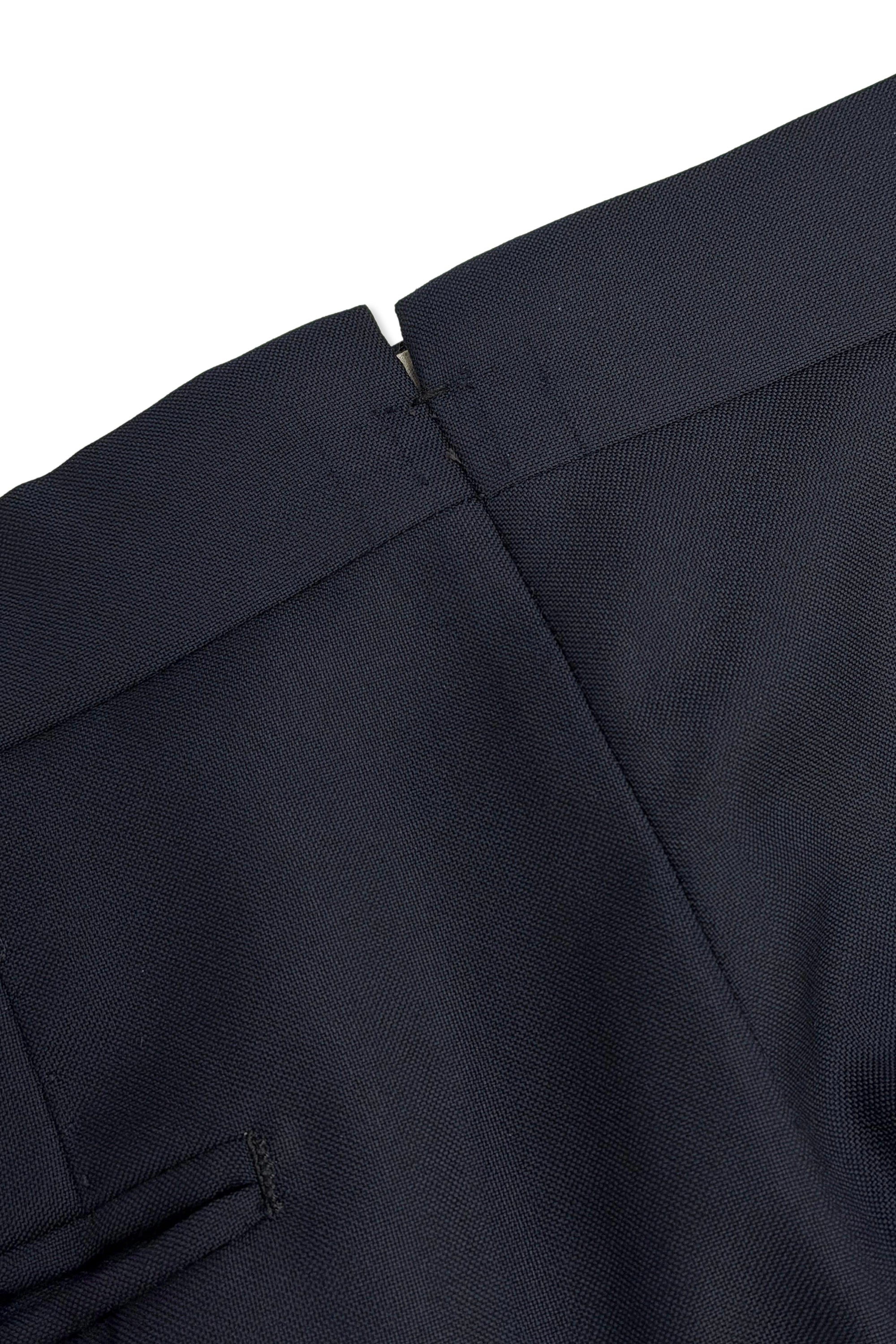 Orazio Luciano Navy Wool Double Breasted Suit