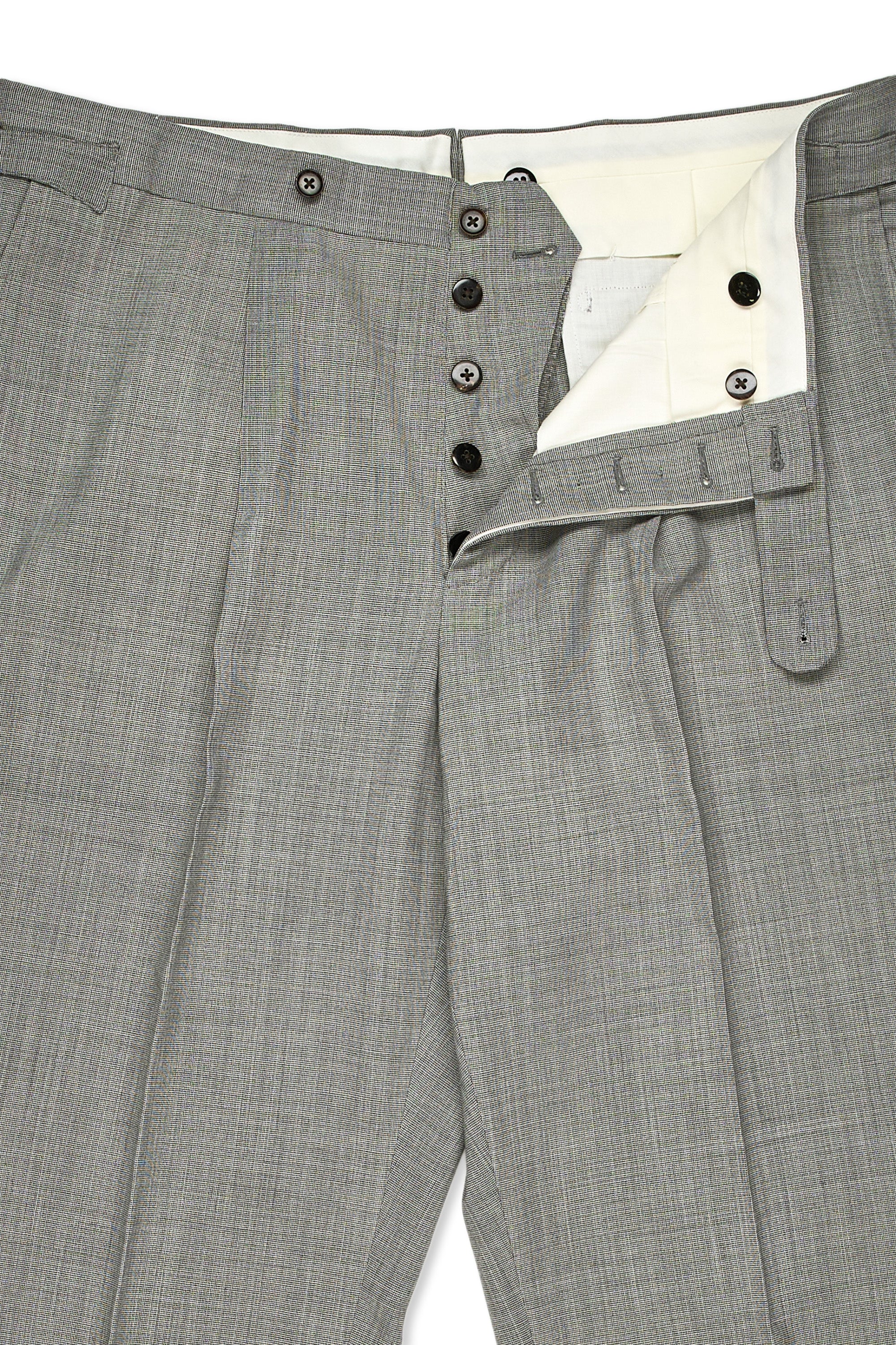 The Armoury by Ring Jacket Model 3 Light Grey Wool Suit MTO