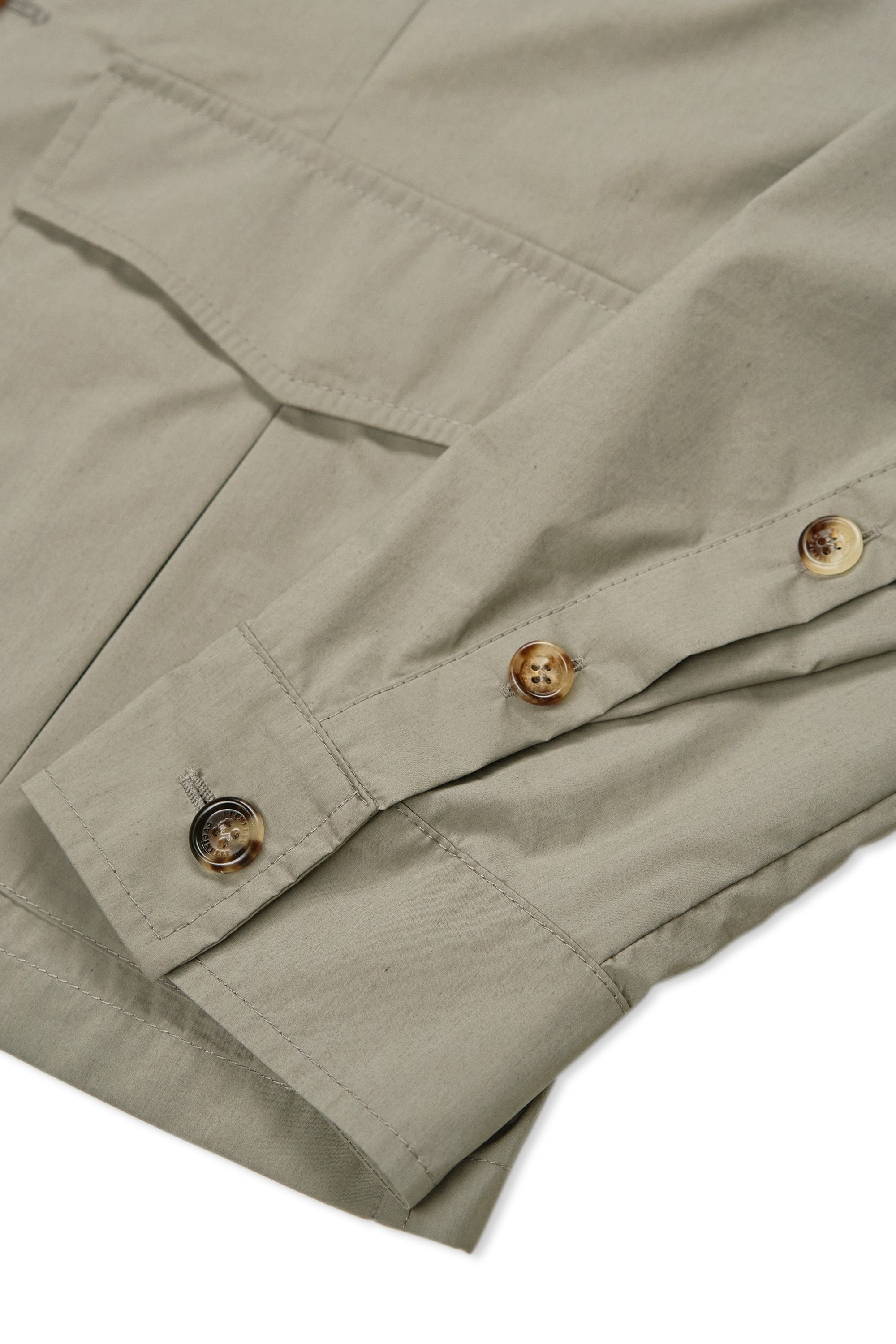 Brunello Cucinelli Grey Cotton Safari Jacket