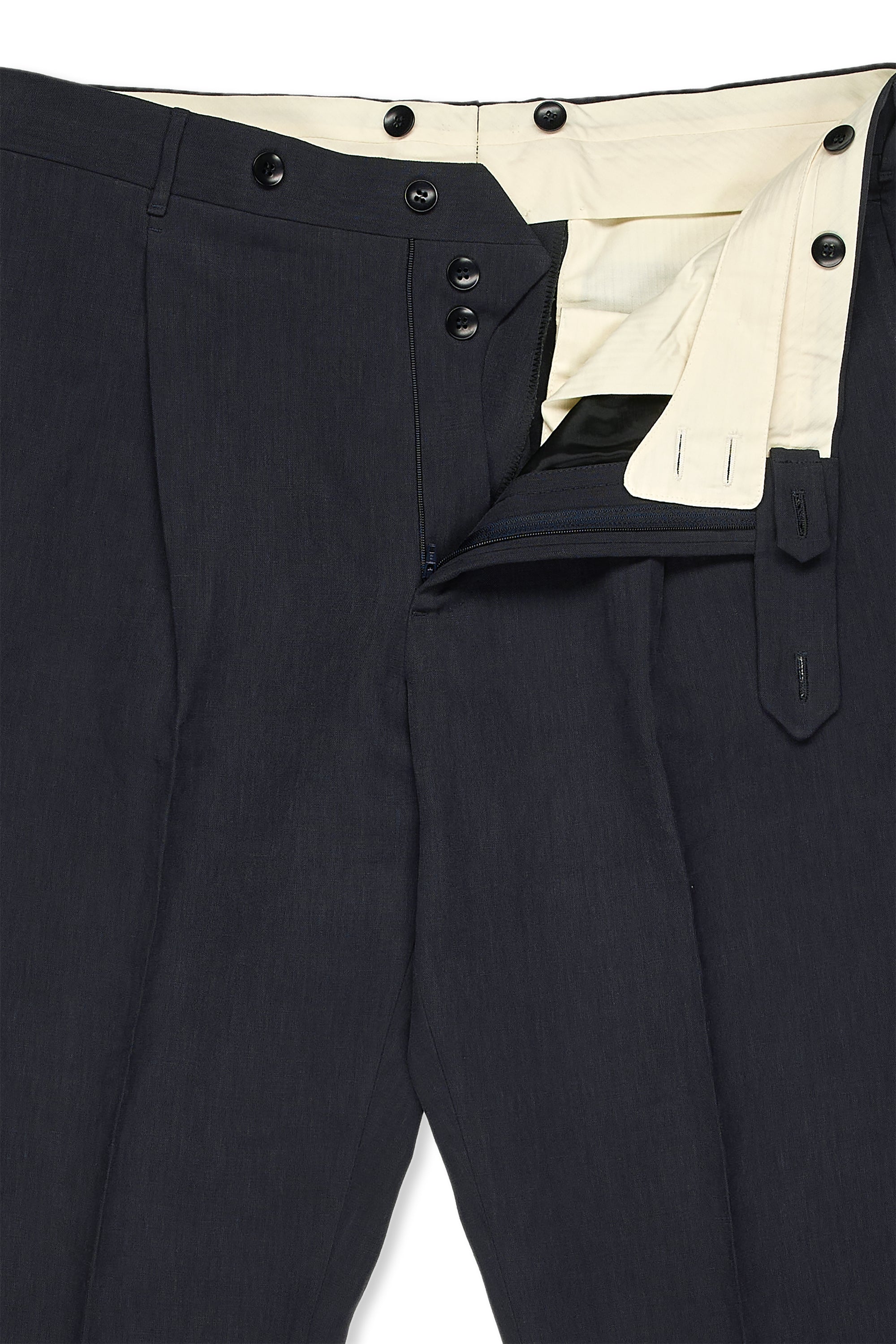 The Armoury Model 12 Navy Linen Jacket with Rota Matching Trousers MTO
