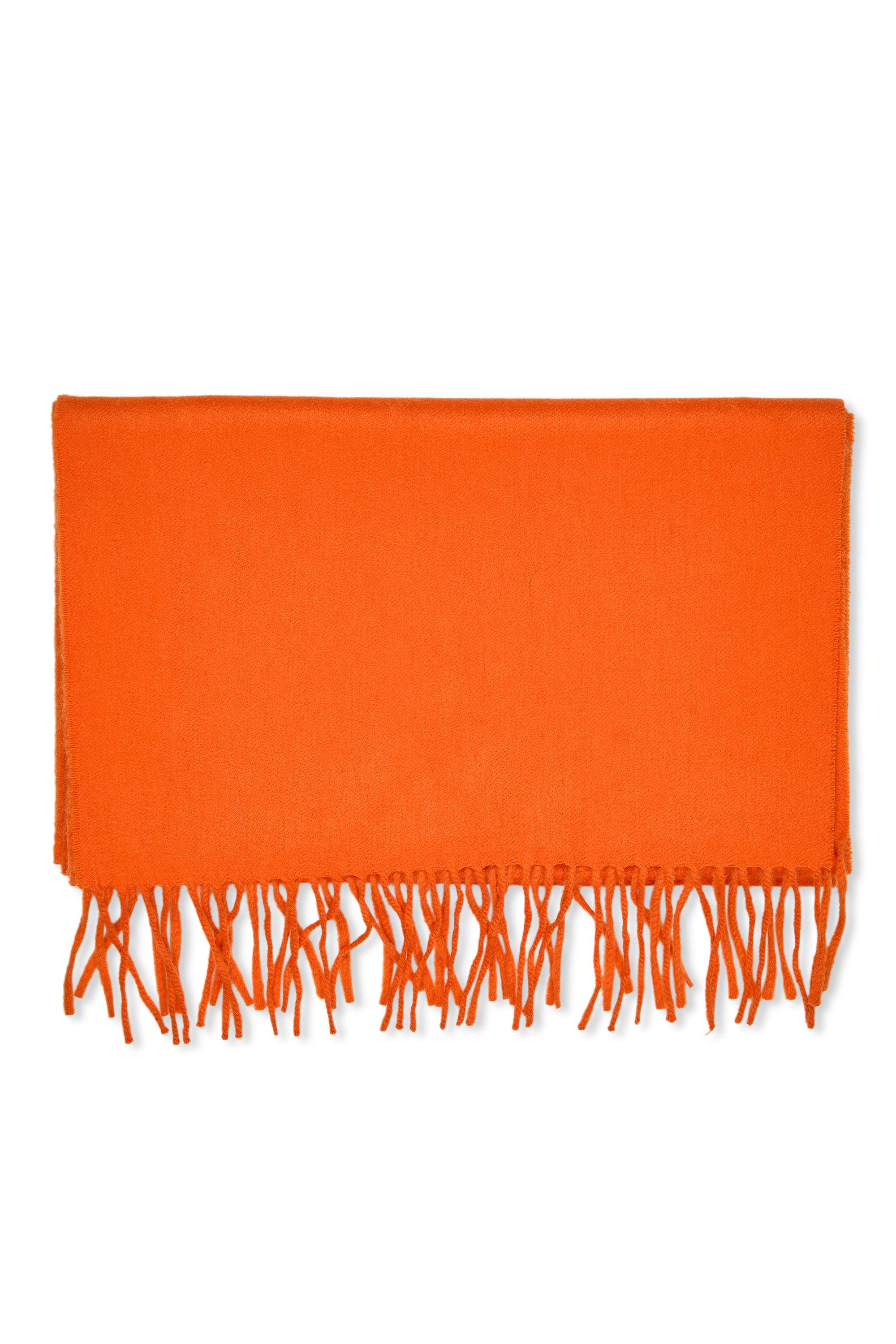 Begg & Co Orange Cashmere Scarf