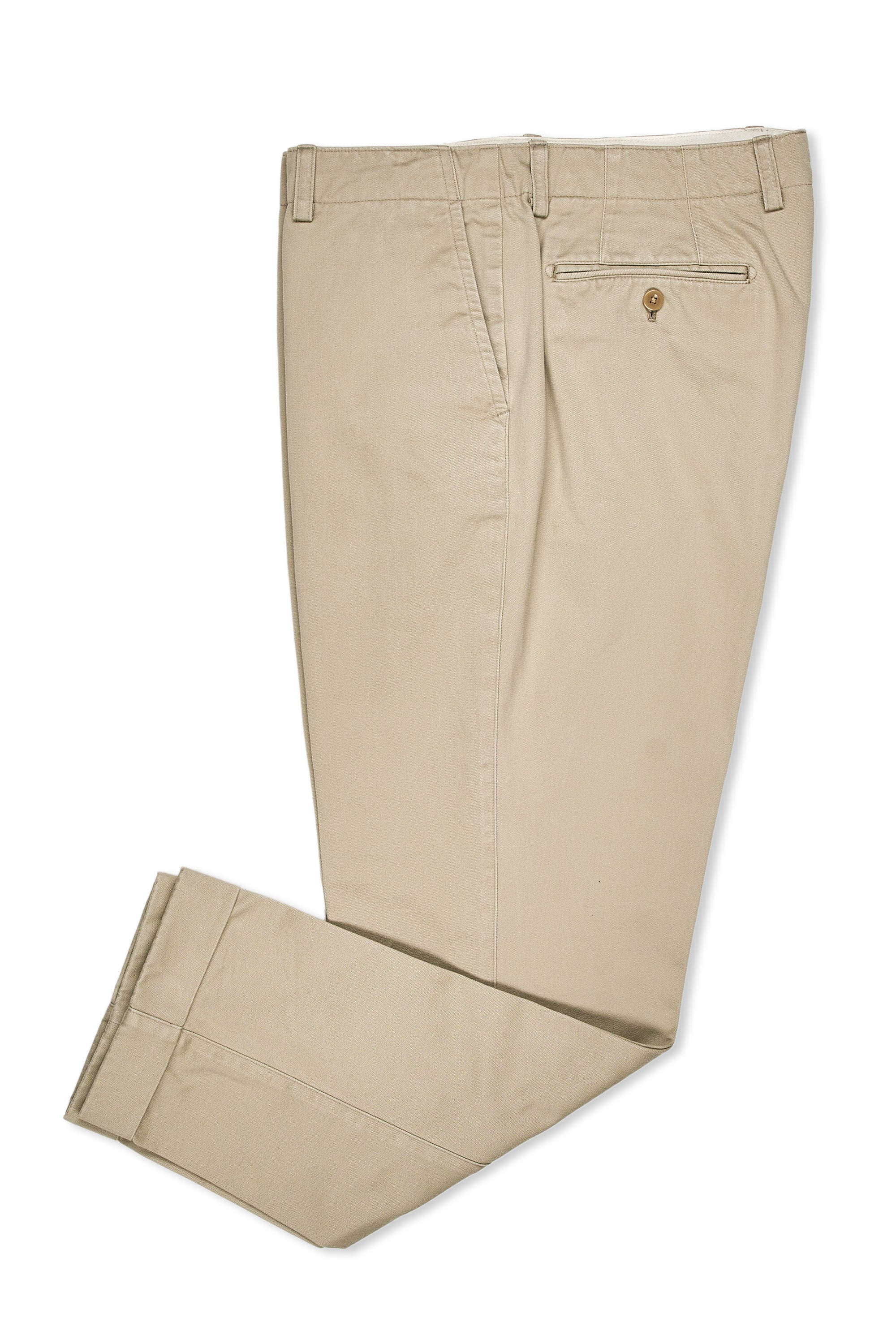 The Armoury Beige Cotton Sport Chinos