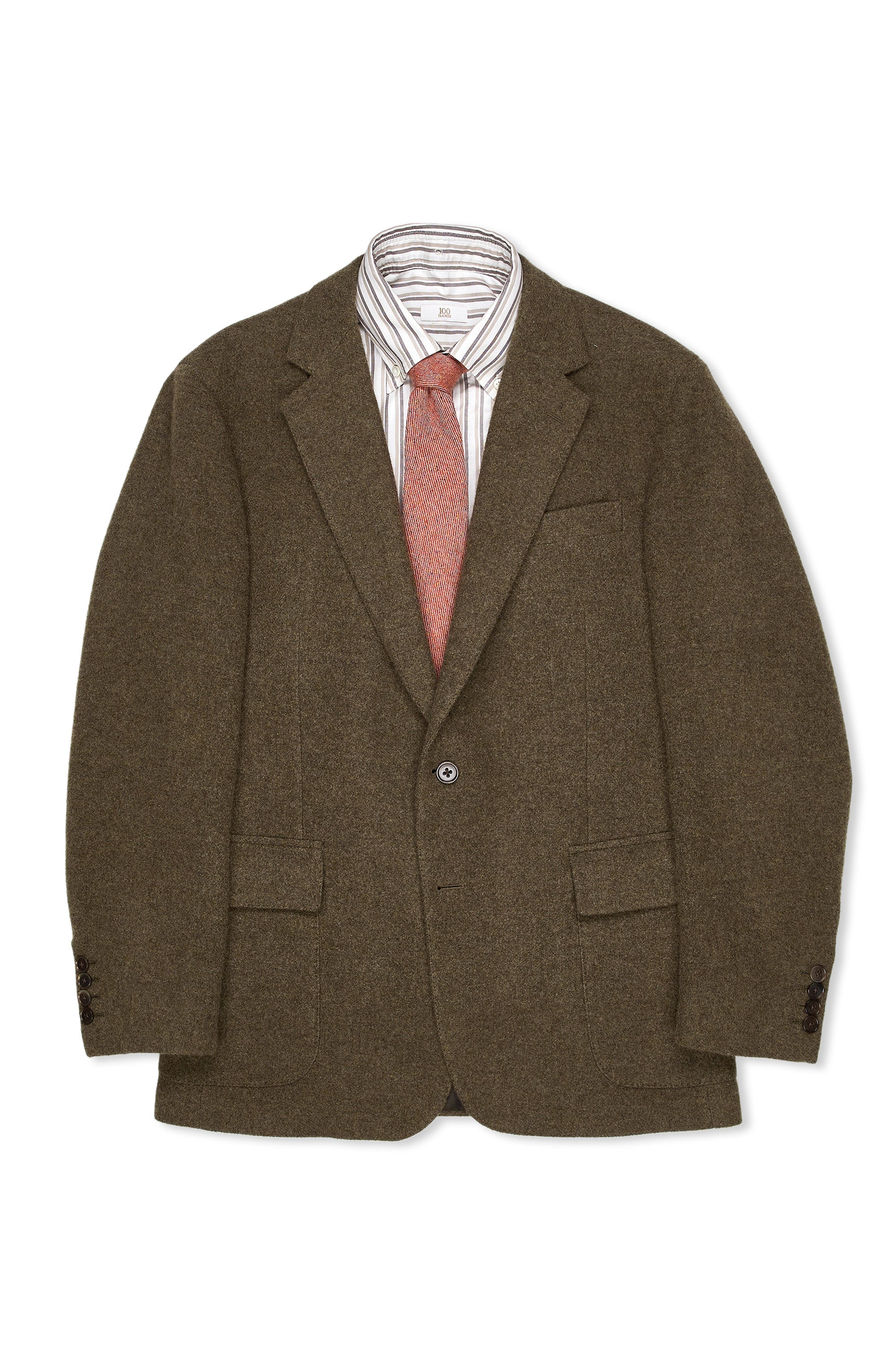 Ralph Lauren Purple Label Olive Cashmere/Wool Sport Coat