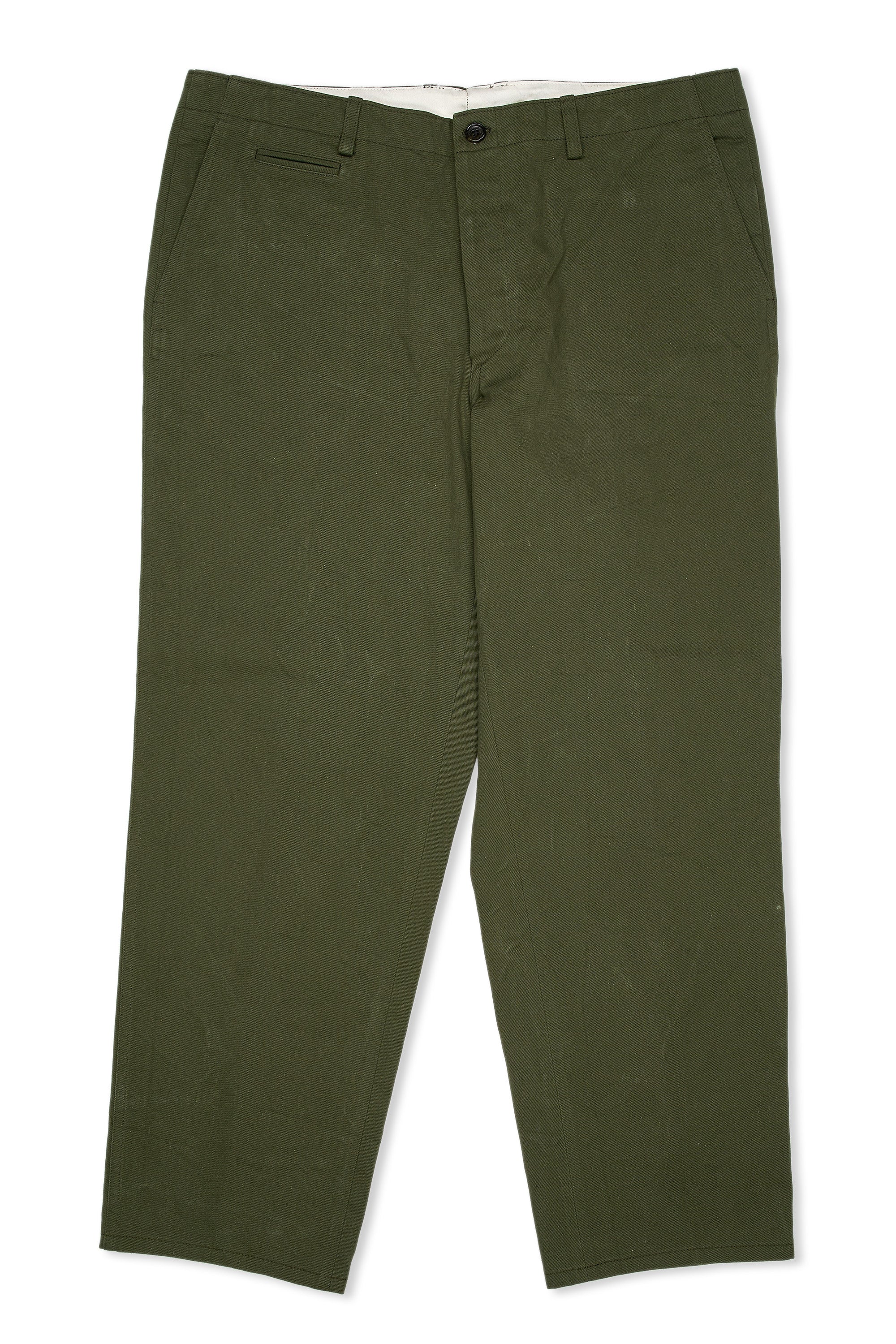 The Armoury Olive Cotton Army Chinos *sample*