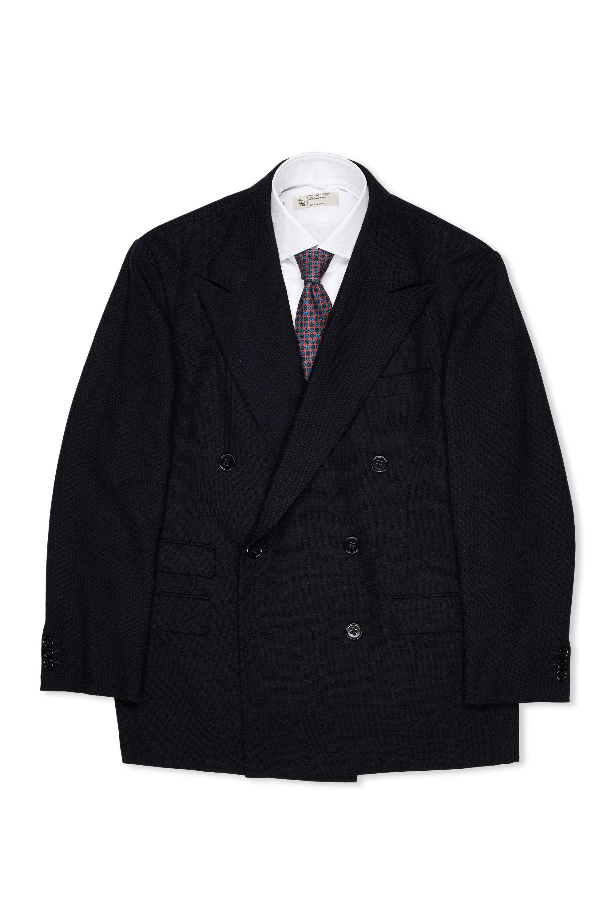 Ralph Lauren Purple Label Dark Navy Wool/Cashmere DB Sport Coat