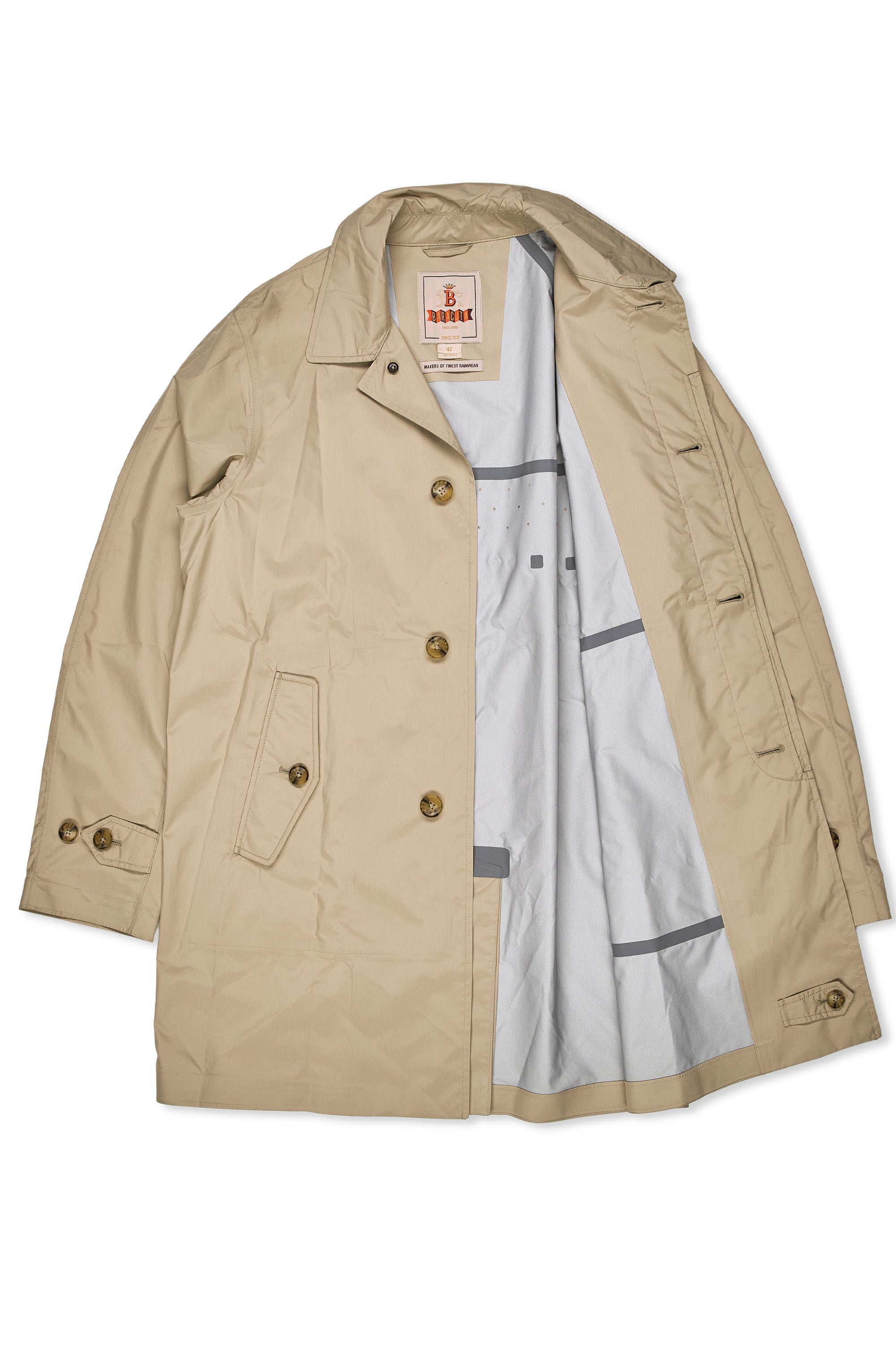 Baracuta Beige Rain Coat