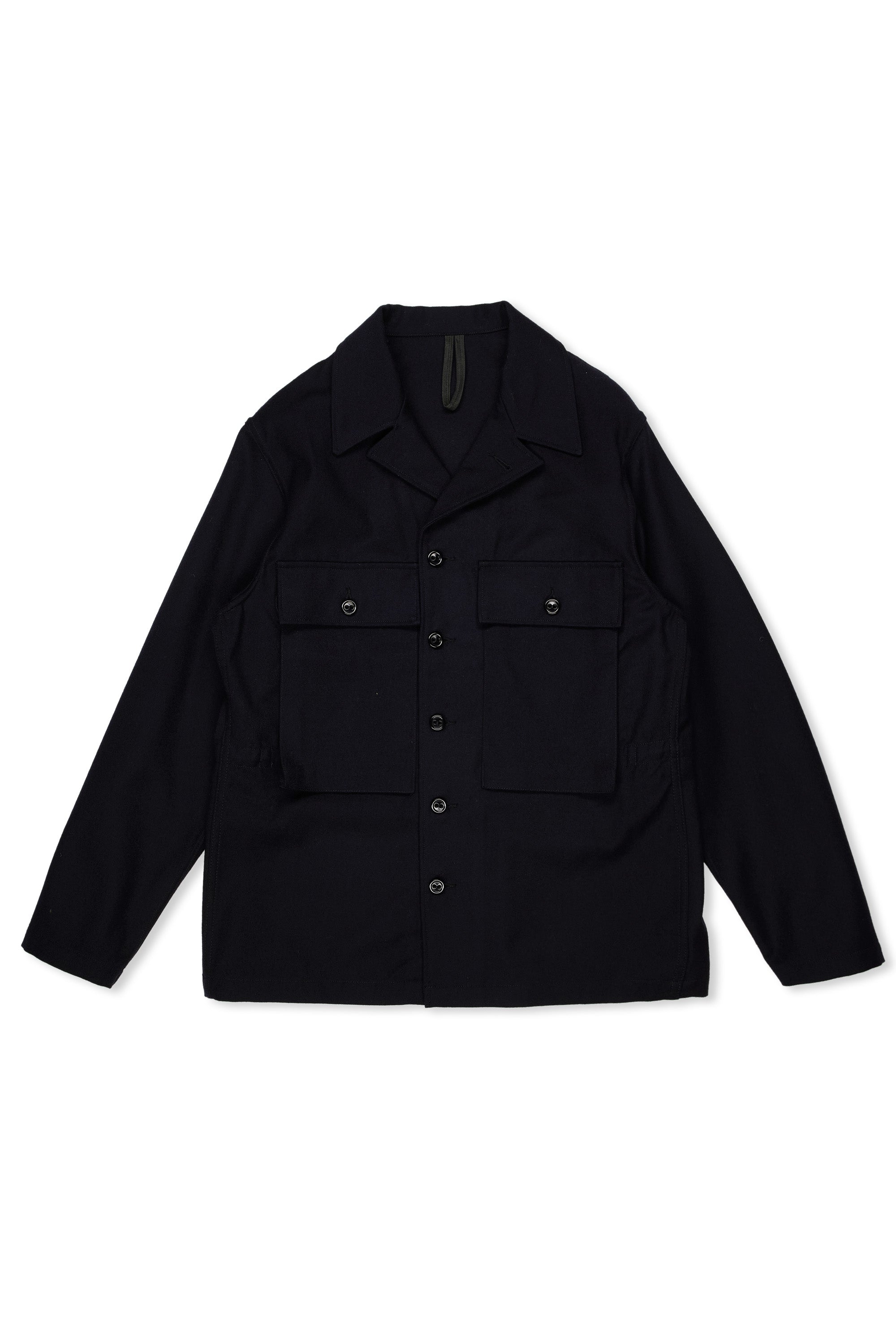 Cohérence Navy 'Vernon' Wool Jacket
