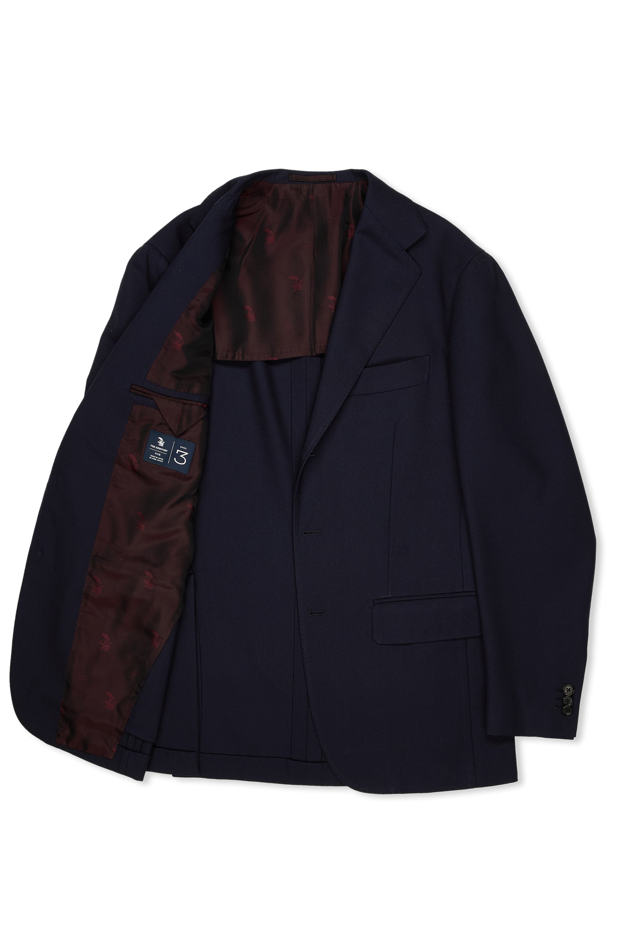 The Armoury 10th Anniversary Model 3 Navy Decade Twill Wool Sport Coat