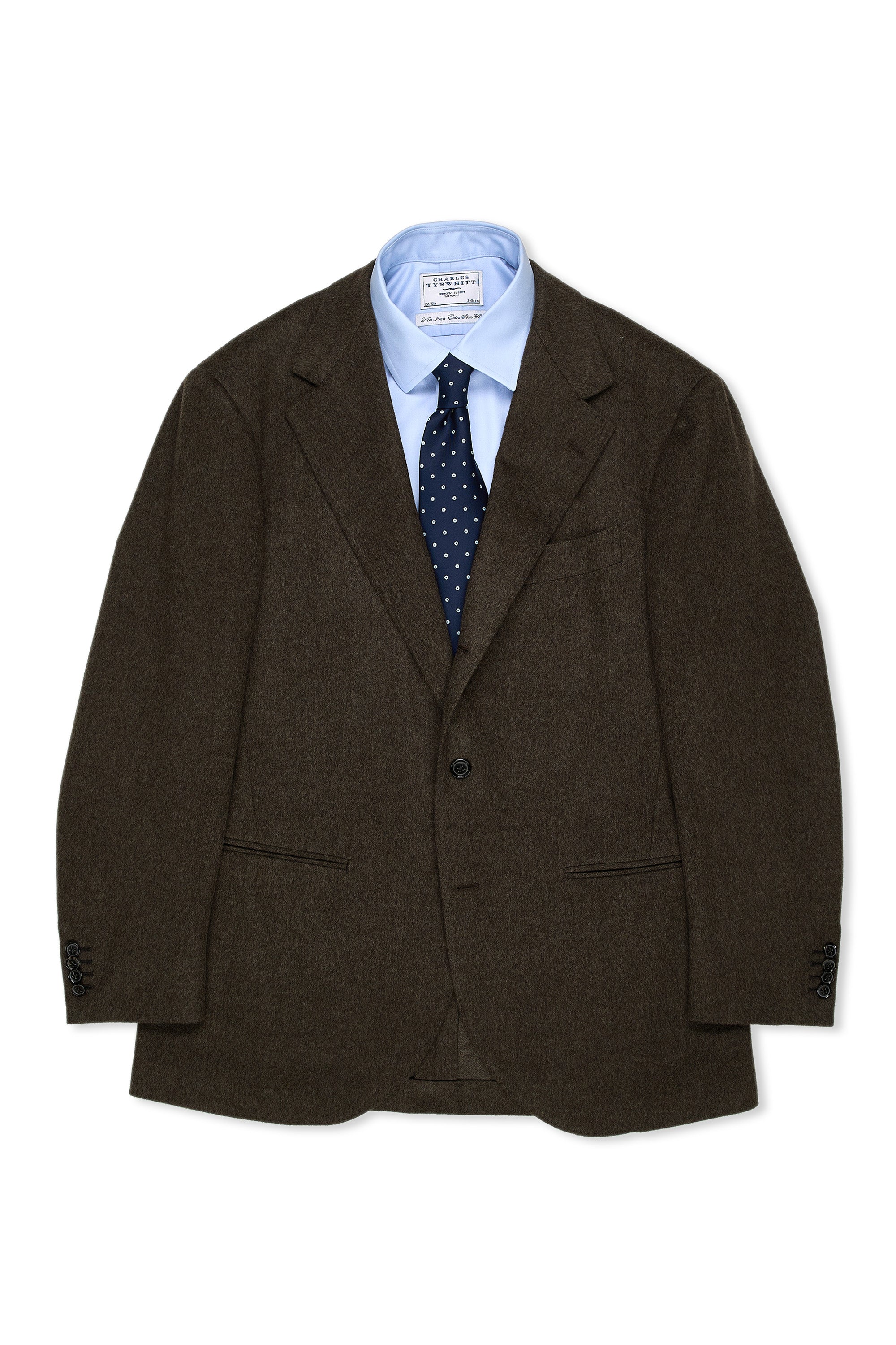 The Armoury Model 15 Brown Wool Doeskin Sport Coat
