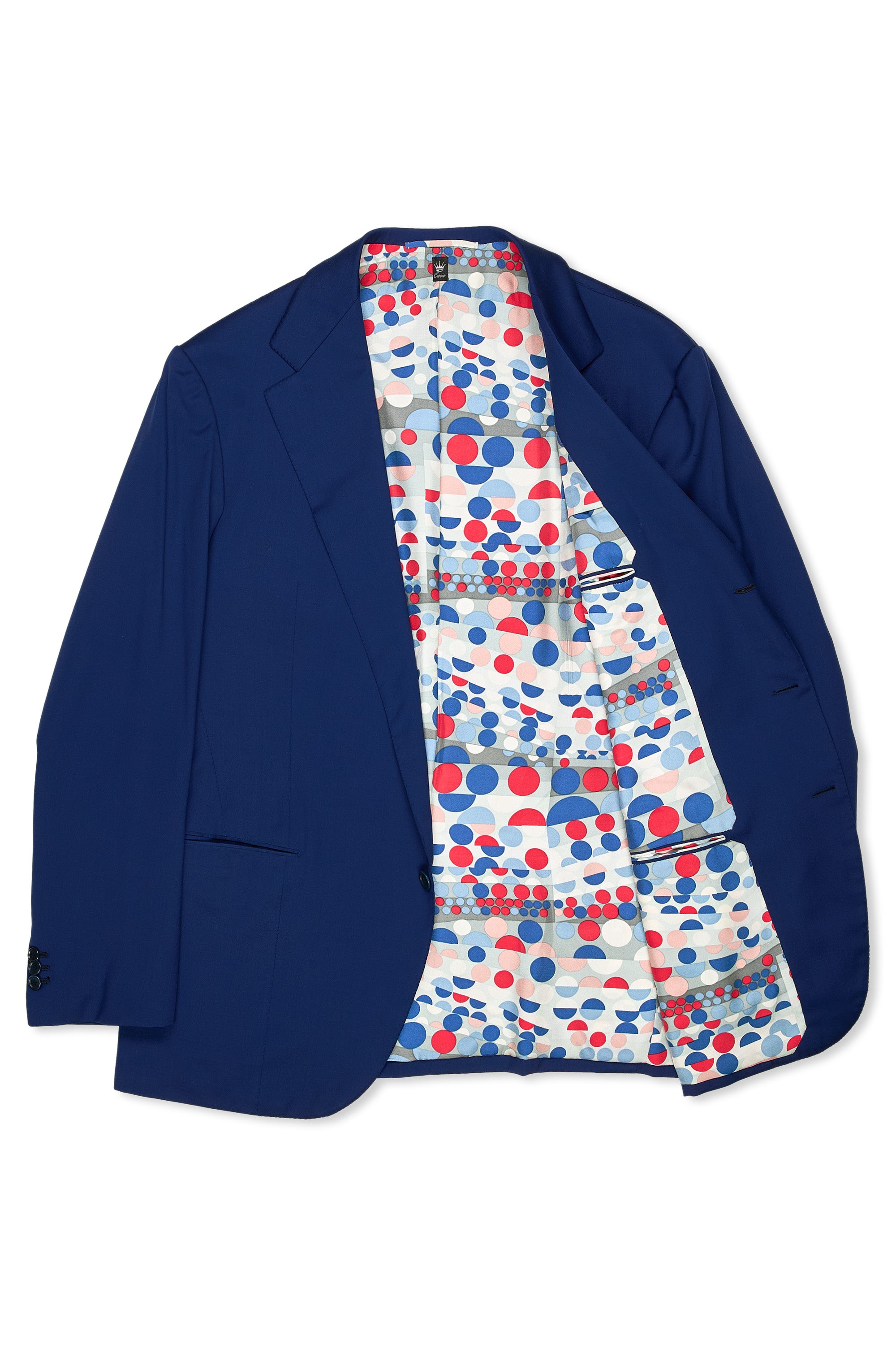 Ciccio Royal Blue Wool Suit with Silk Lining Bespoke