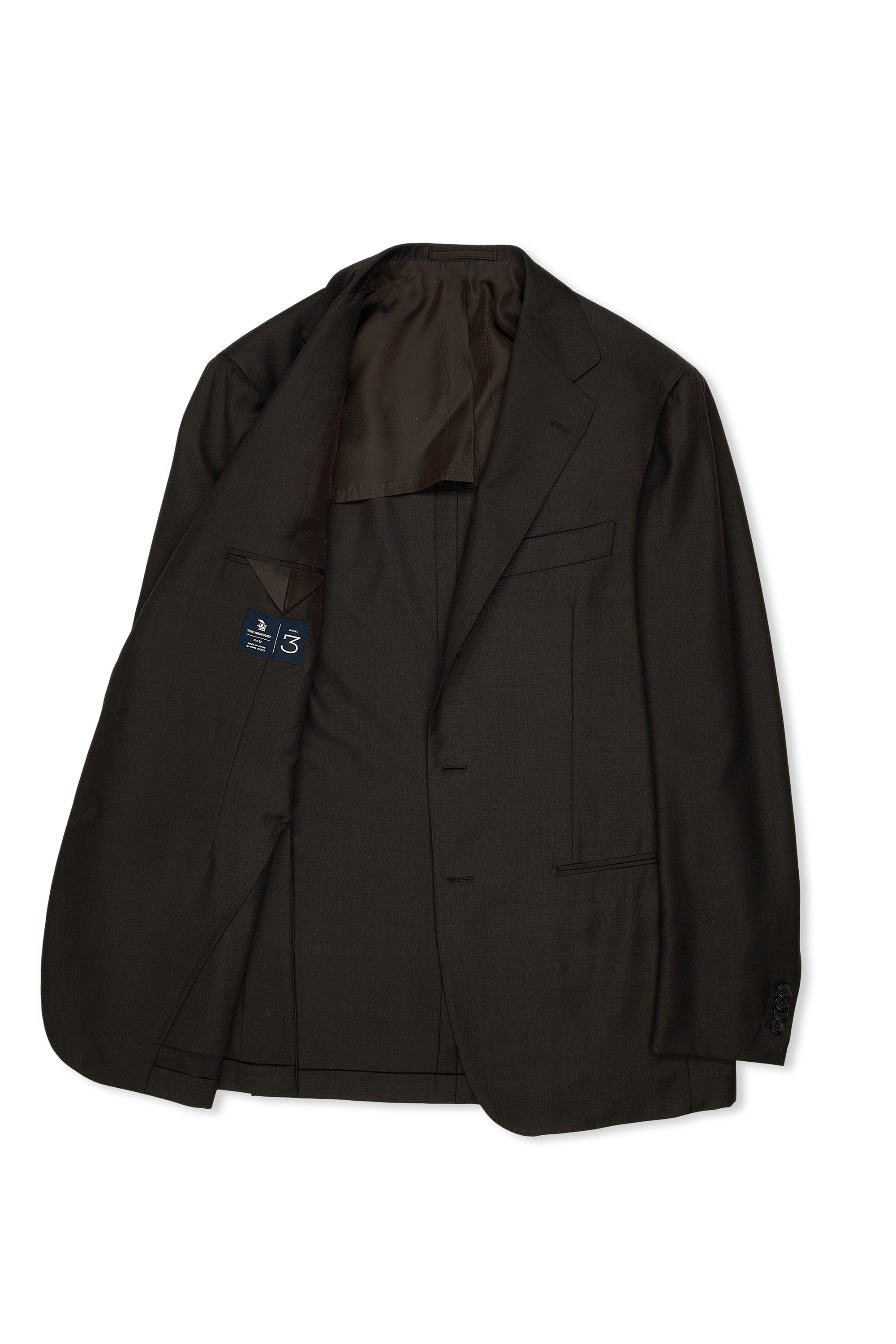 The Armoury by Ring Jacket Model 3 Brown Wool Sport Coat MTO
