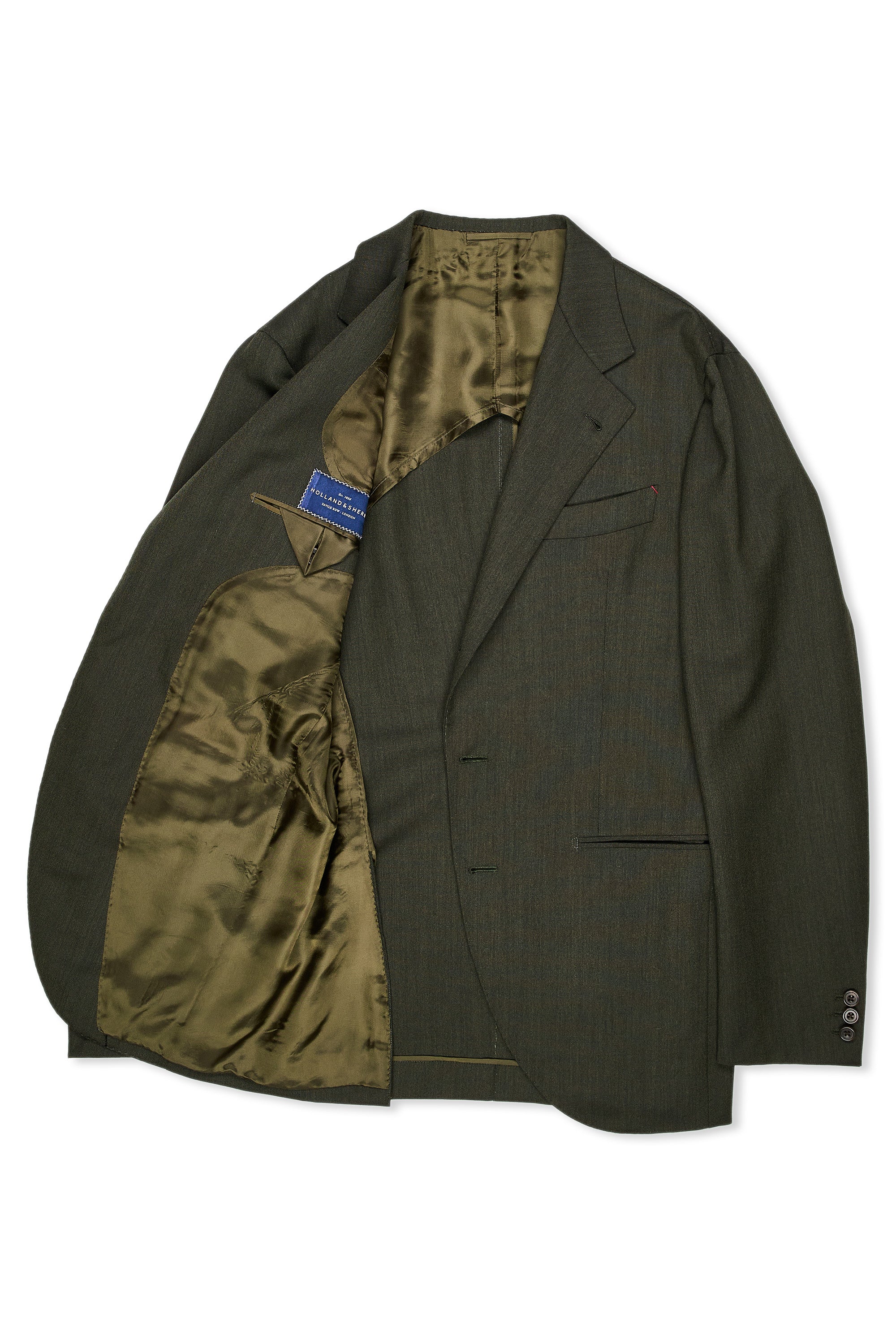 Prologue Green Wool Suit