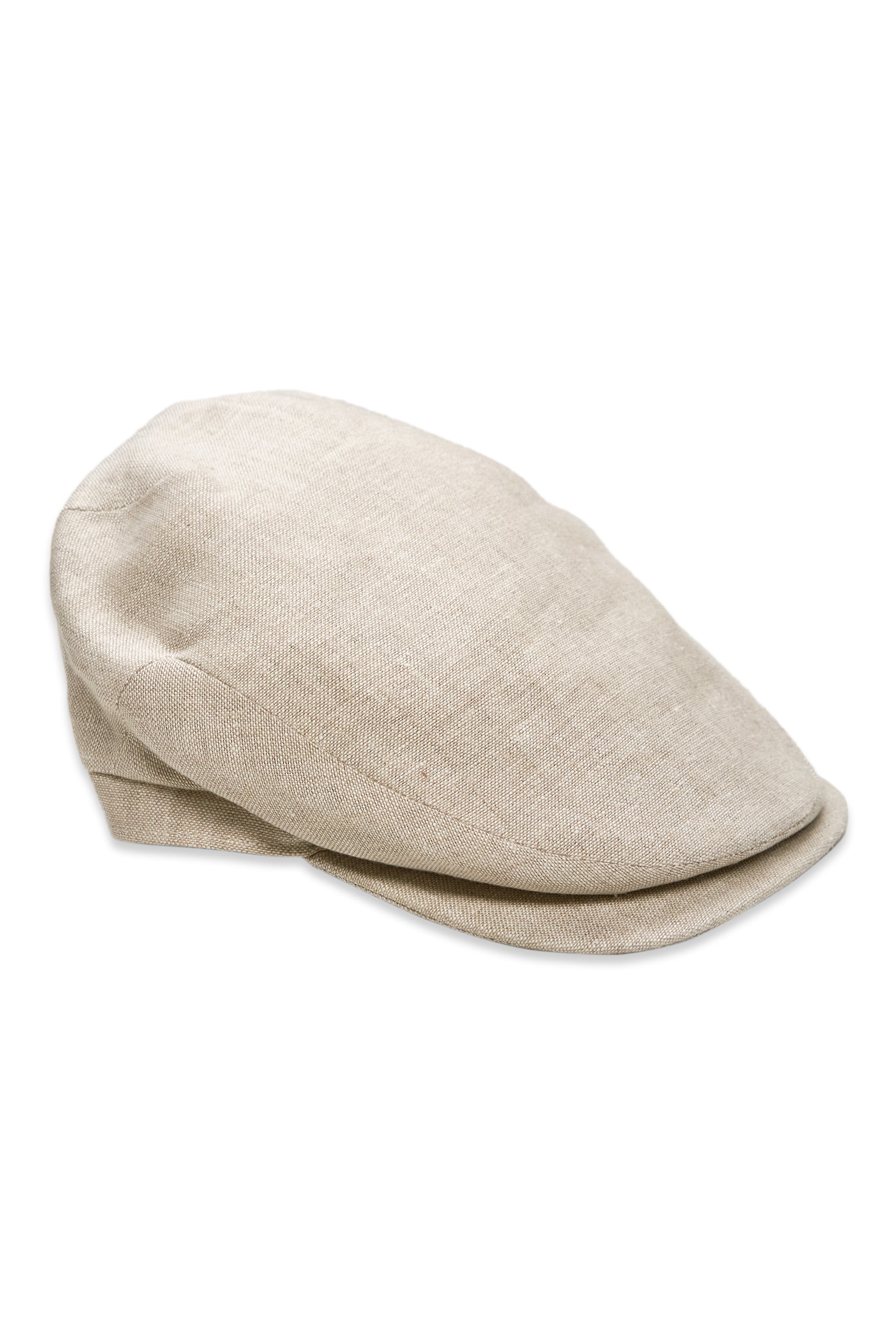 Thomas Farthing Stone Linen Hunting Cap